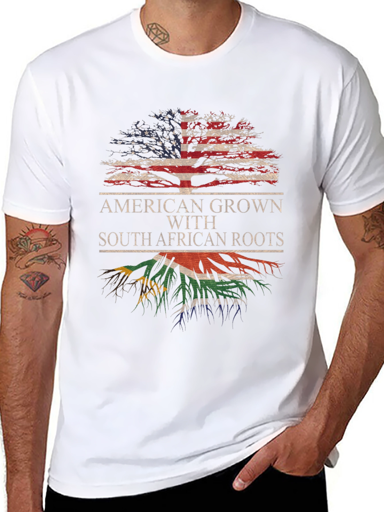 American Grown South African Roots T-Shirt