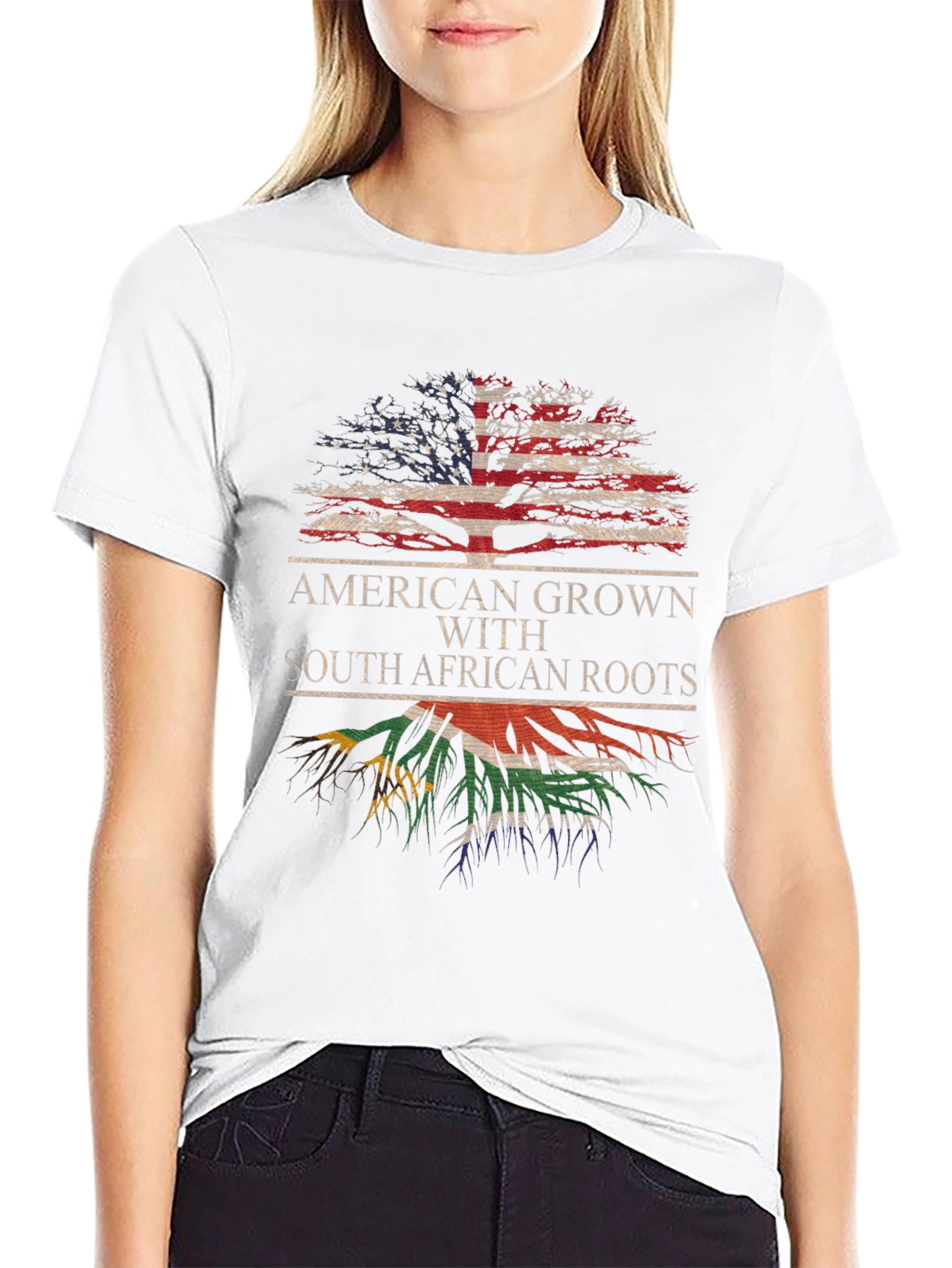 American Grown South African Roots T-Shirt