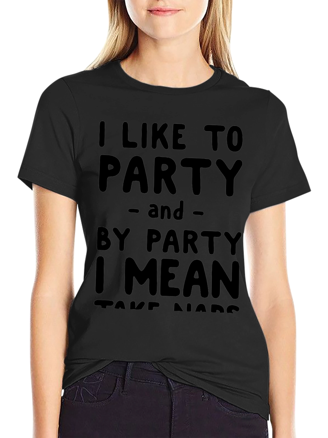 Party Nap Funny Graphic T-Shirt