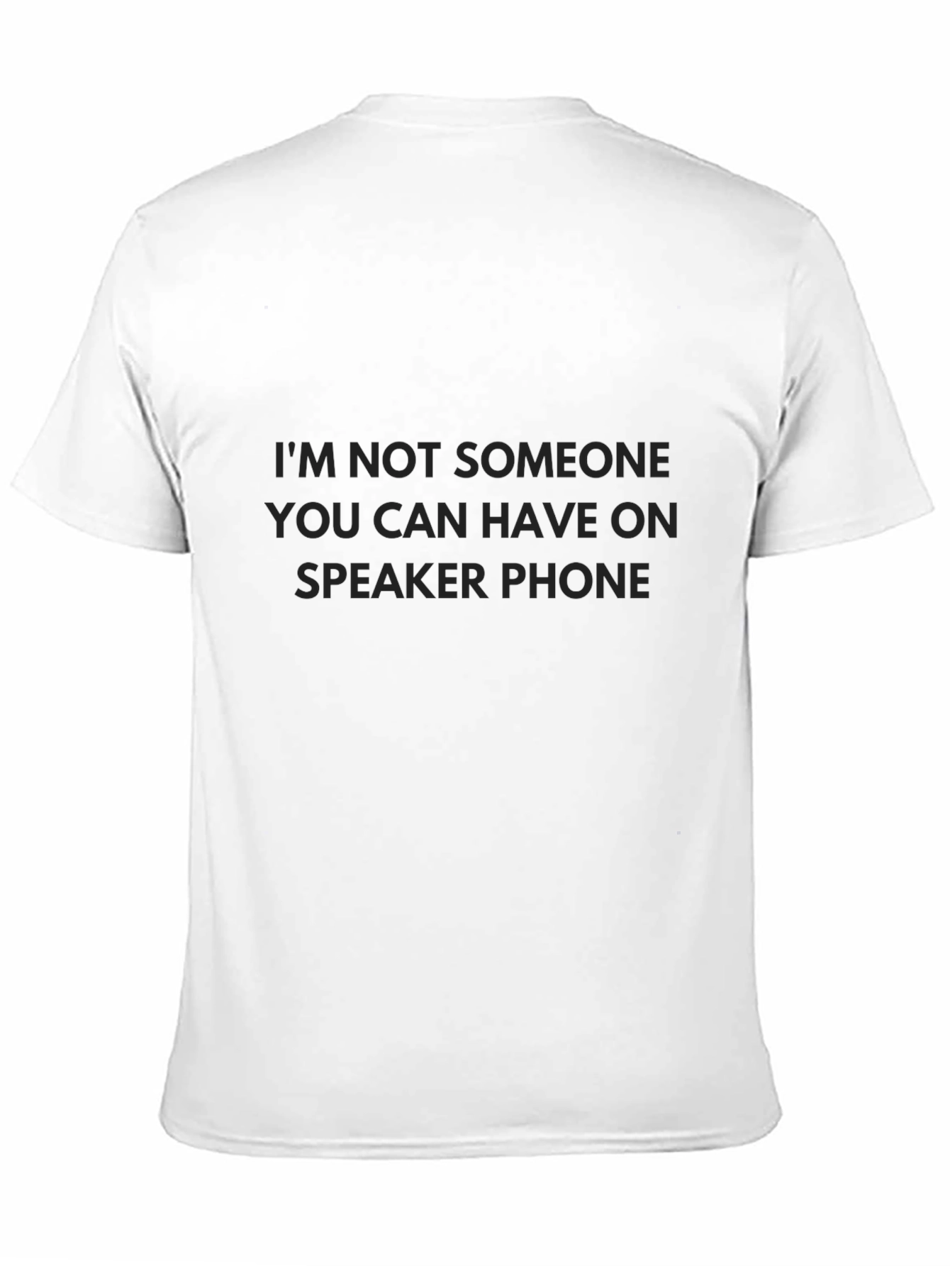 Speaker Phone T-Shirt: Bold Statement Tee