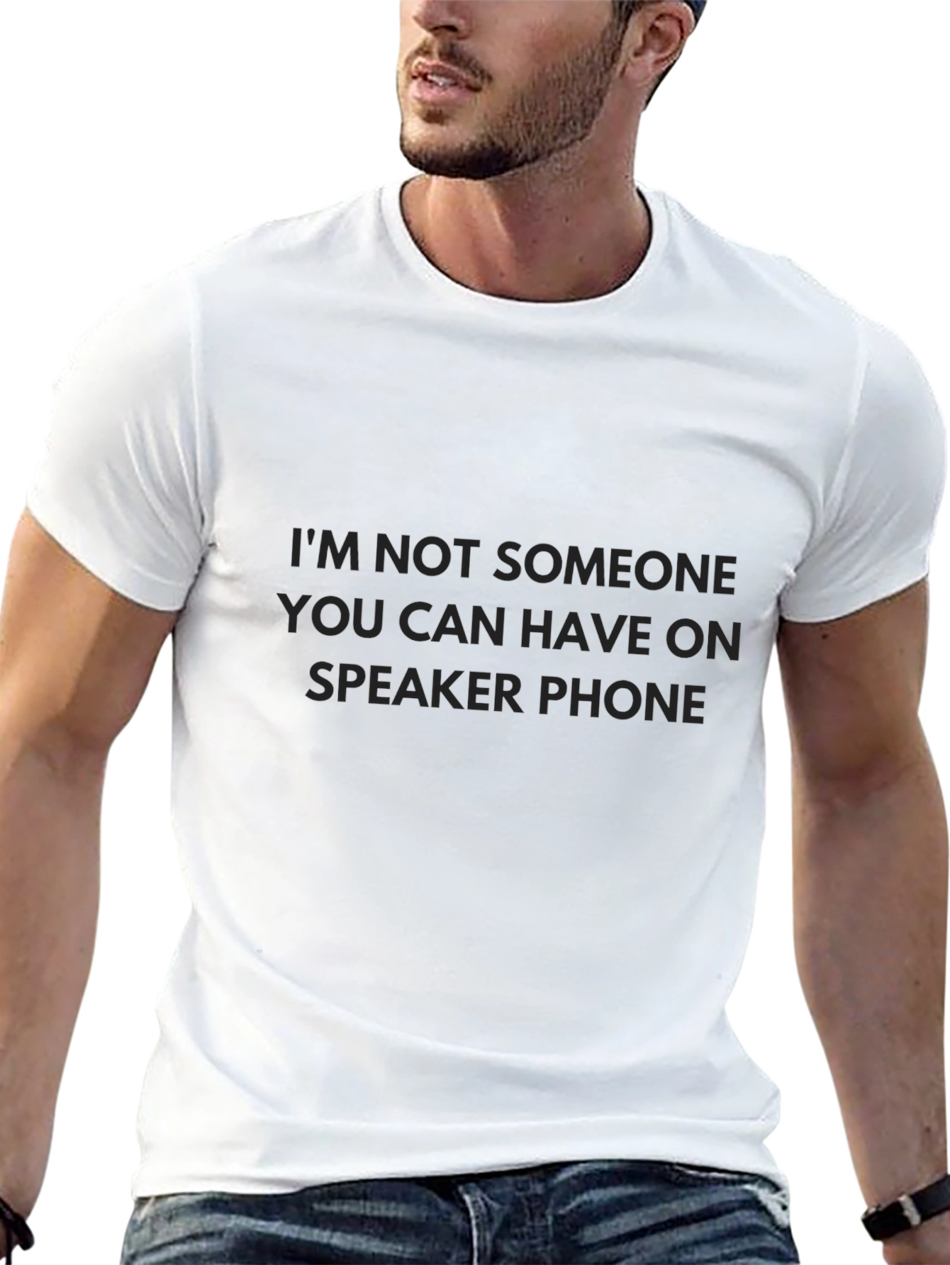 Speaker Phone T-Shirt: Bold Statement Tee