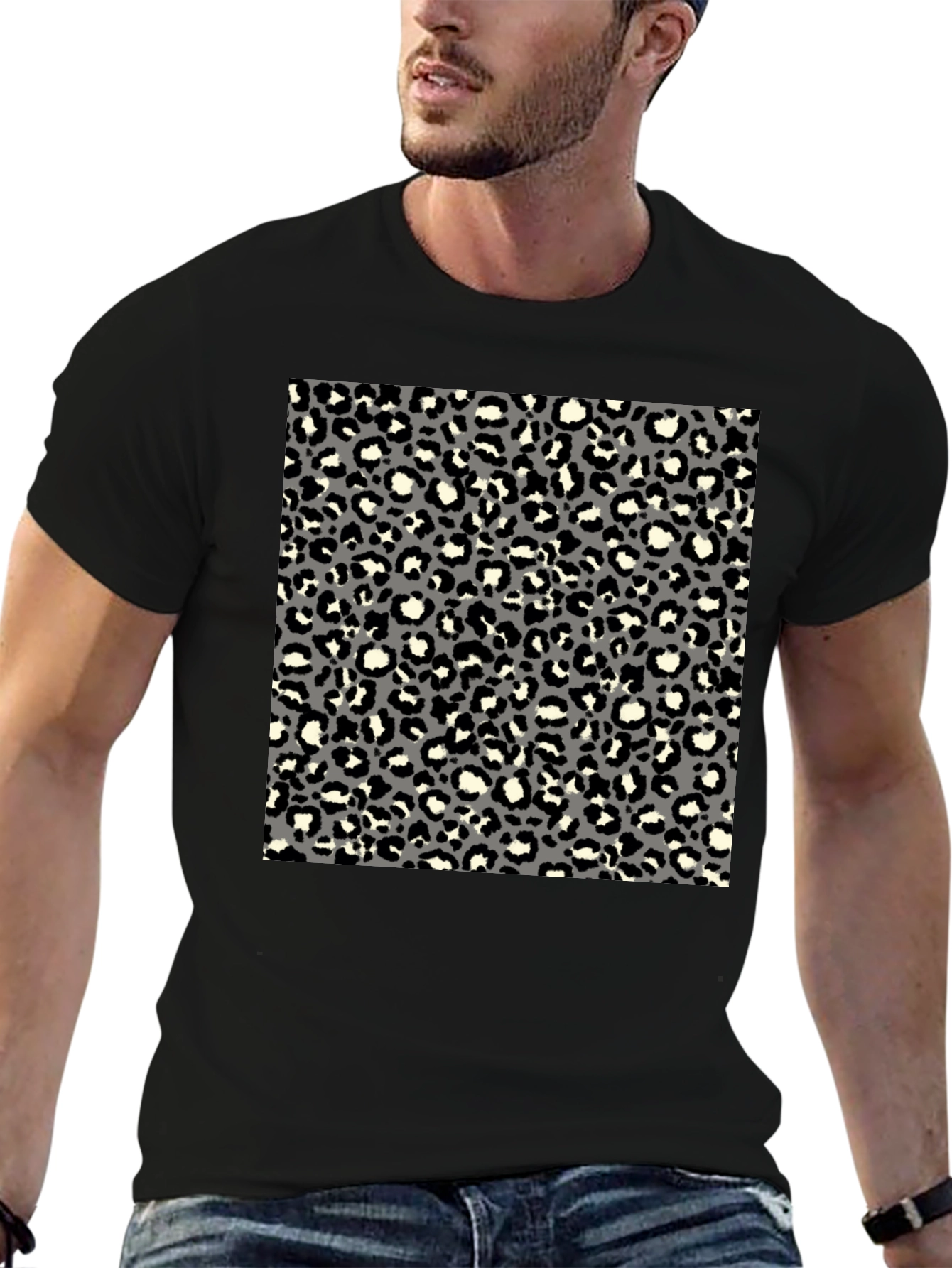 Leopard Print Tee