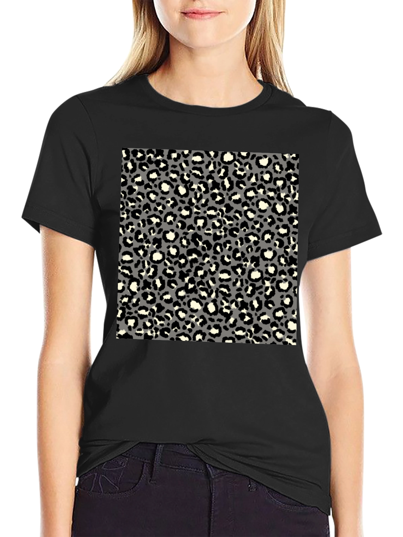 Leopard Print Tee