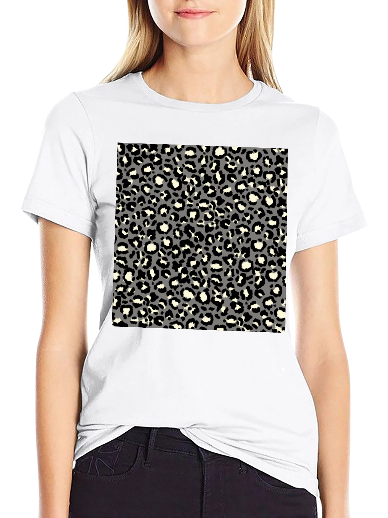 Leopard Print Tee
