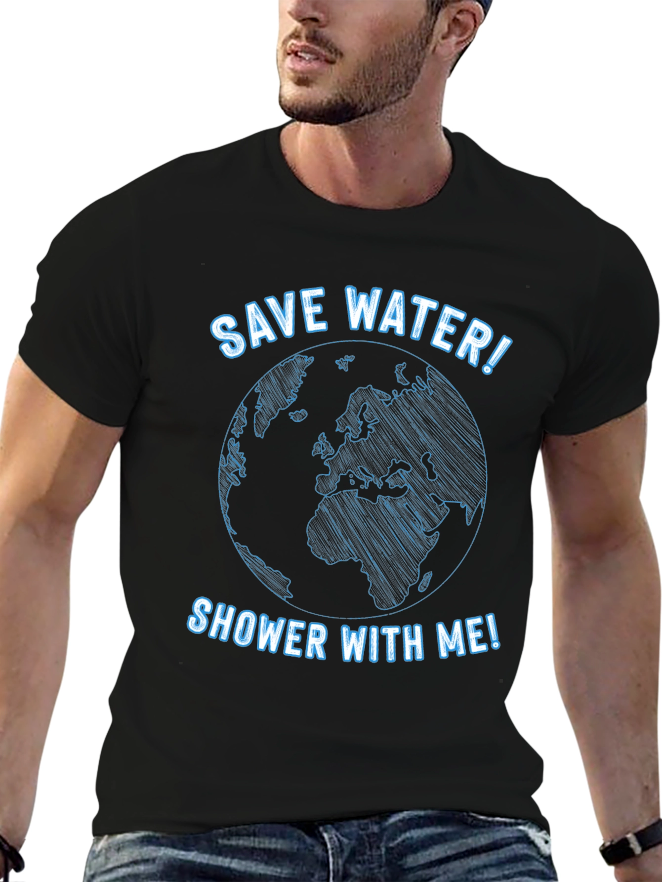 Save Water Shower With Me Graphic Tee