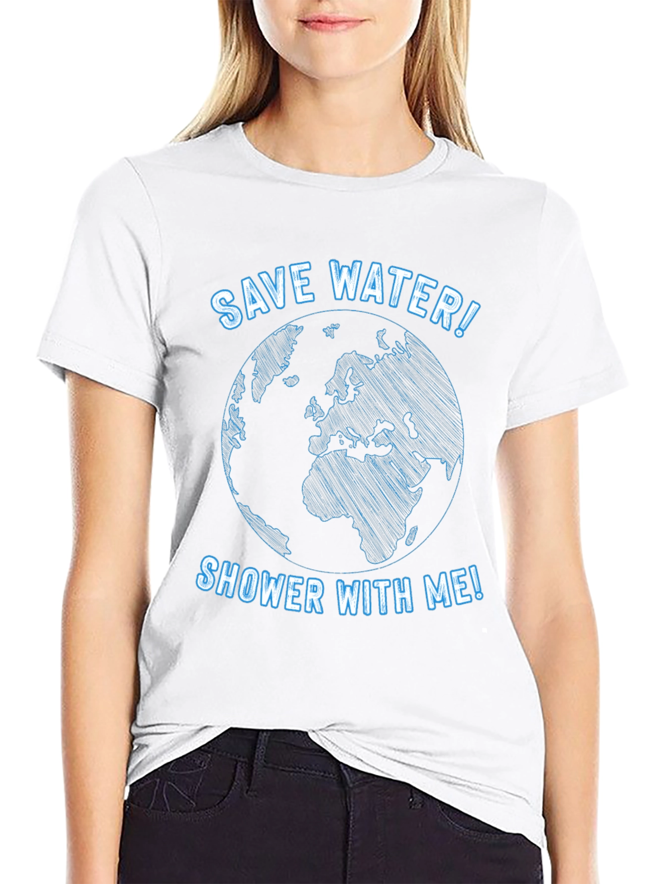 Save Water Shower With Me Graphic Tee
