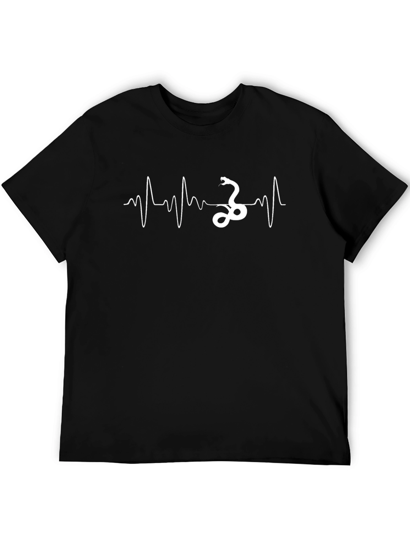 Snake Heartbeat Graphic T-Shirt
