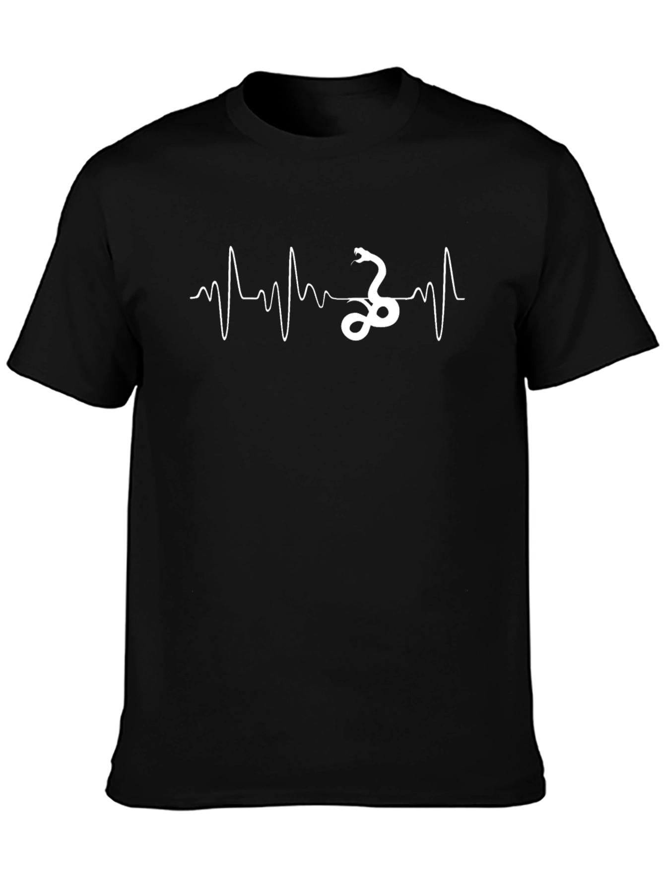 Snake Heartbeat Graphic T-Shirt