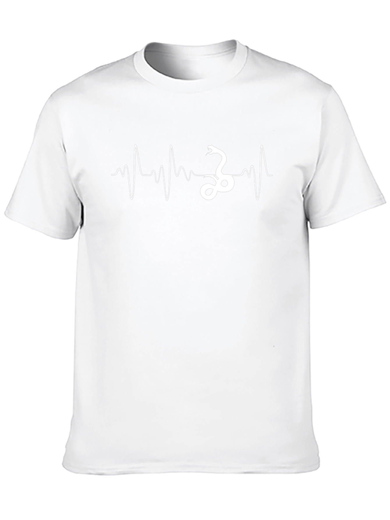 Snake Heartbeat Graphic T-Shirt