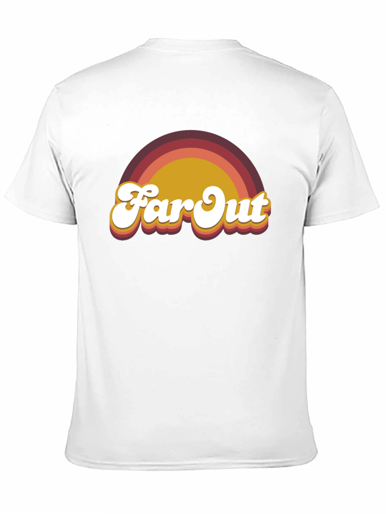 Retro Far Out Graphic T-Shirt