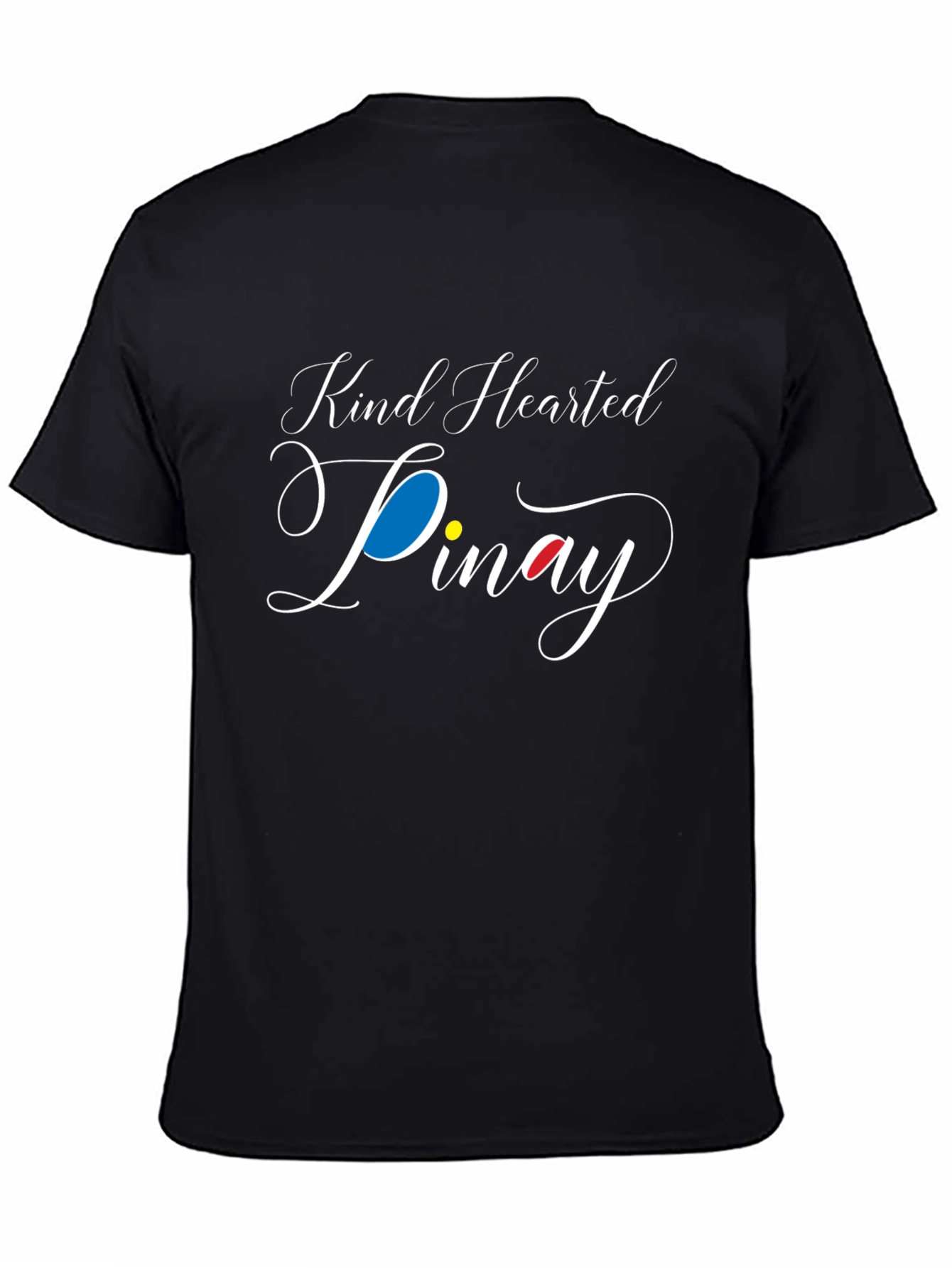Kind Hearted Pinay Black T-Shirt