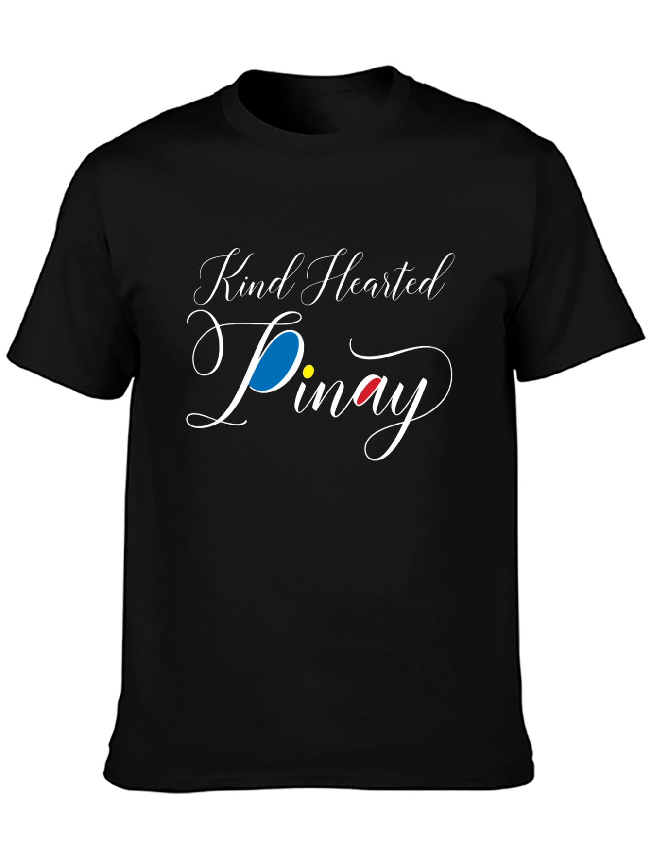 Kind Hearted Pinay Black T-Shirt