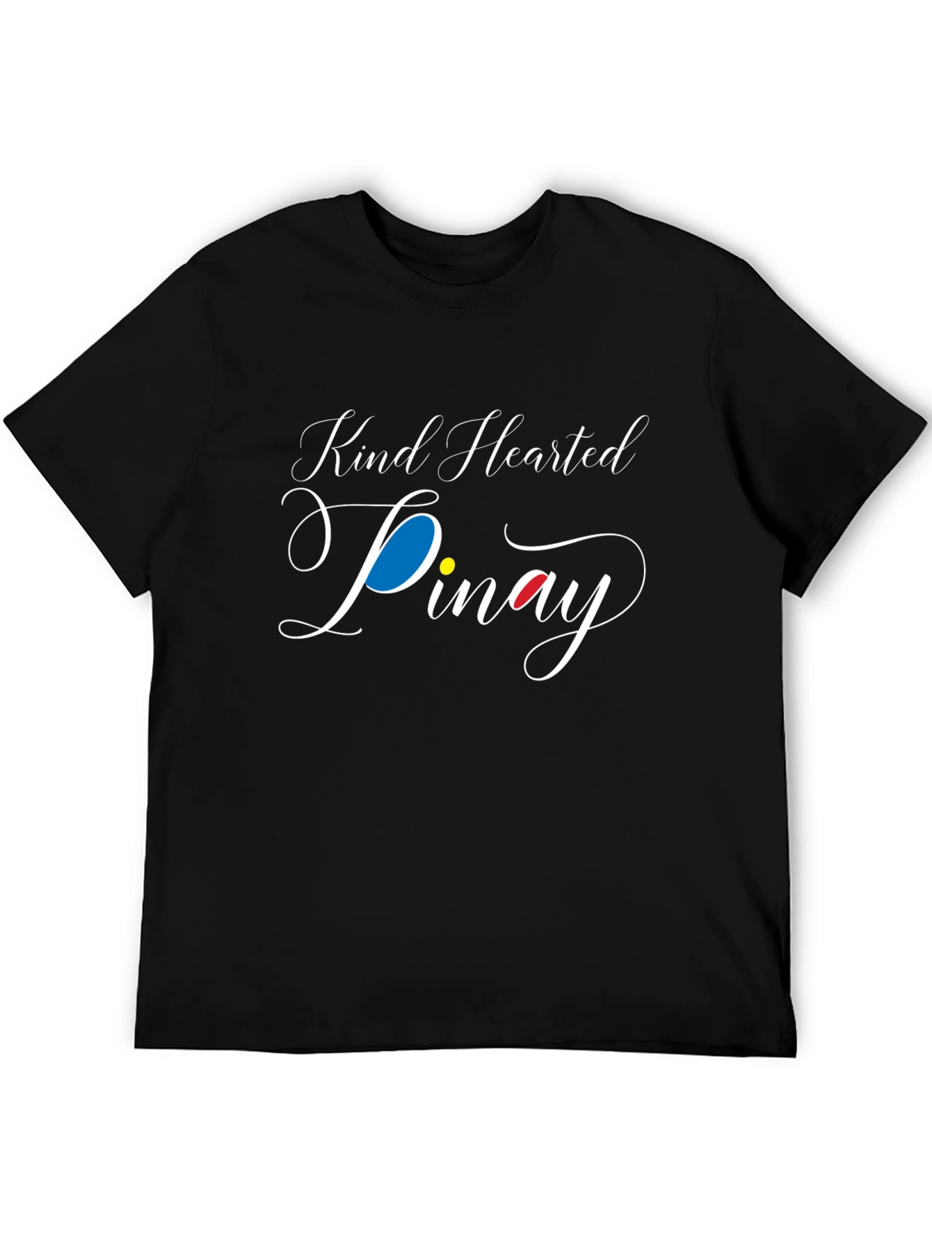Kind Hearted Pinay Black T-Shirt