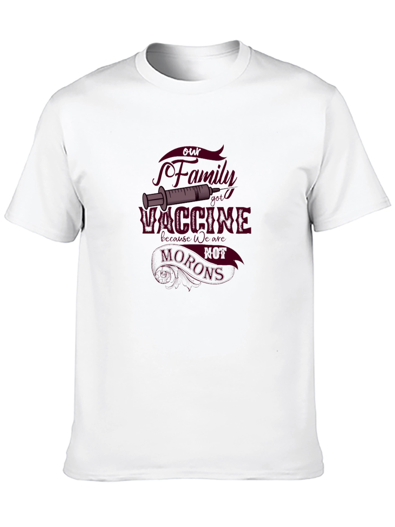 Vaccine Family Black T-Shirt