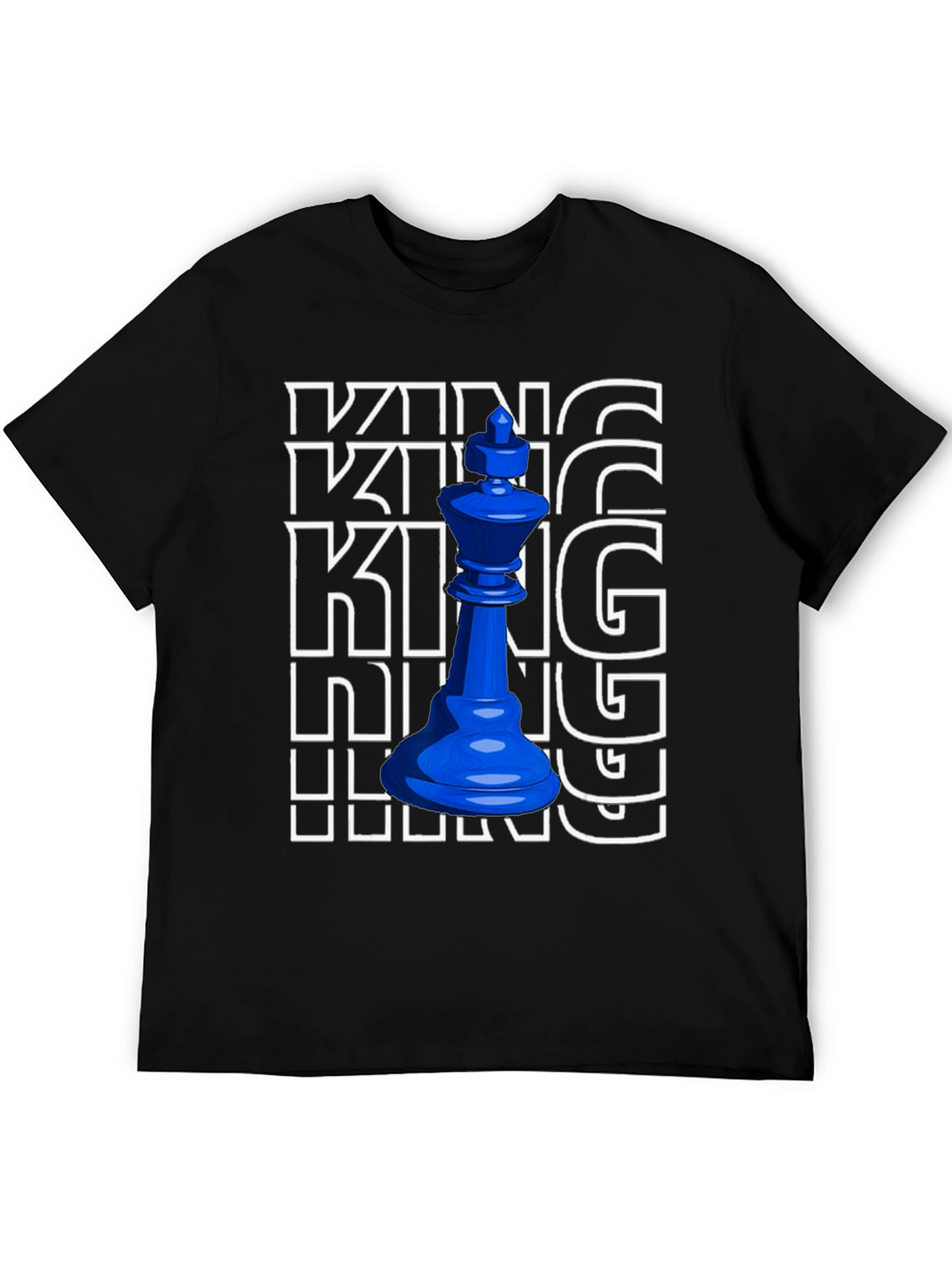 King Chess Piece Graphic T-Shirt