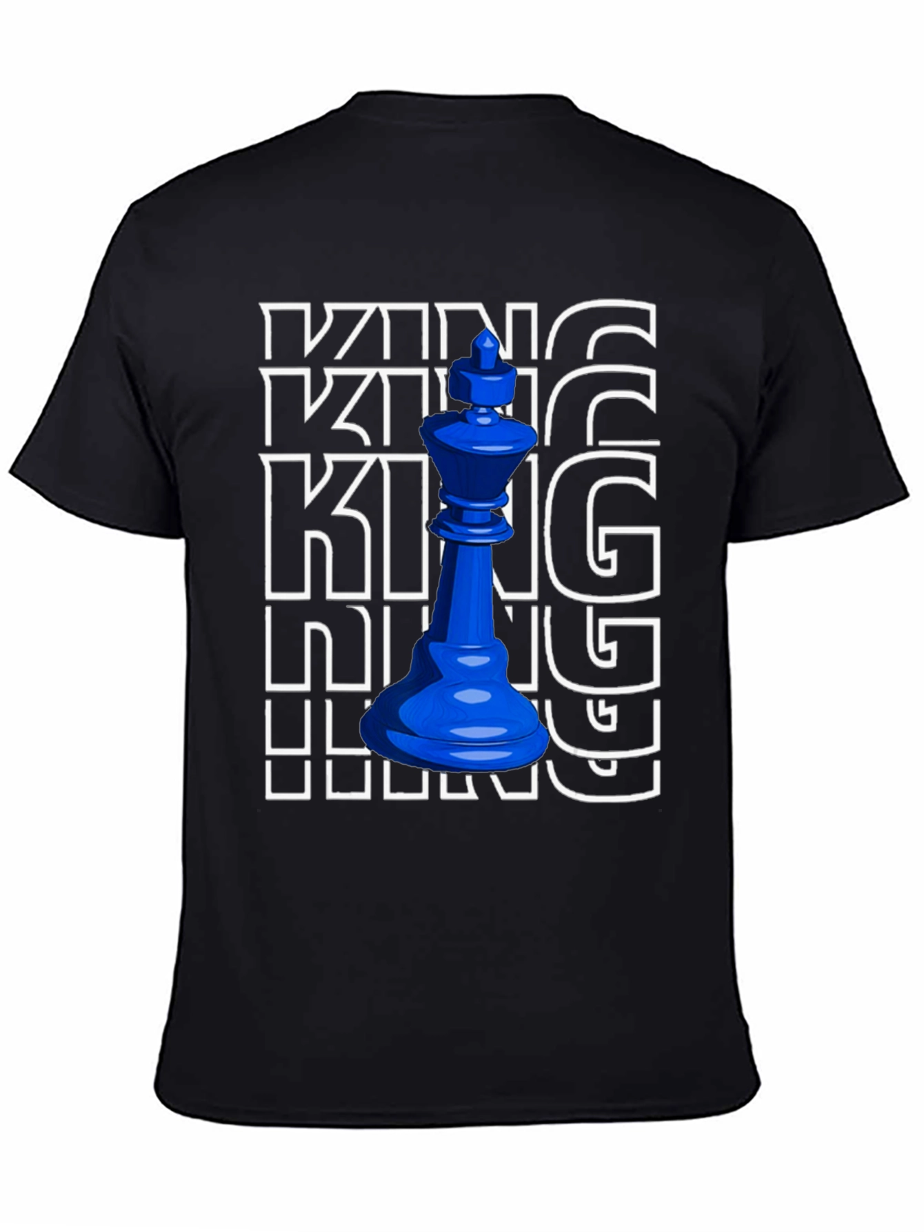 King Chess Piece Graphic T-Shirt