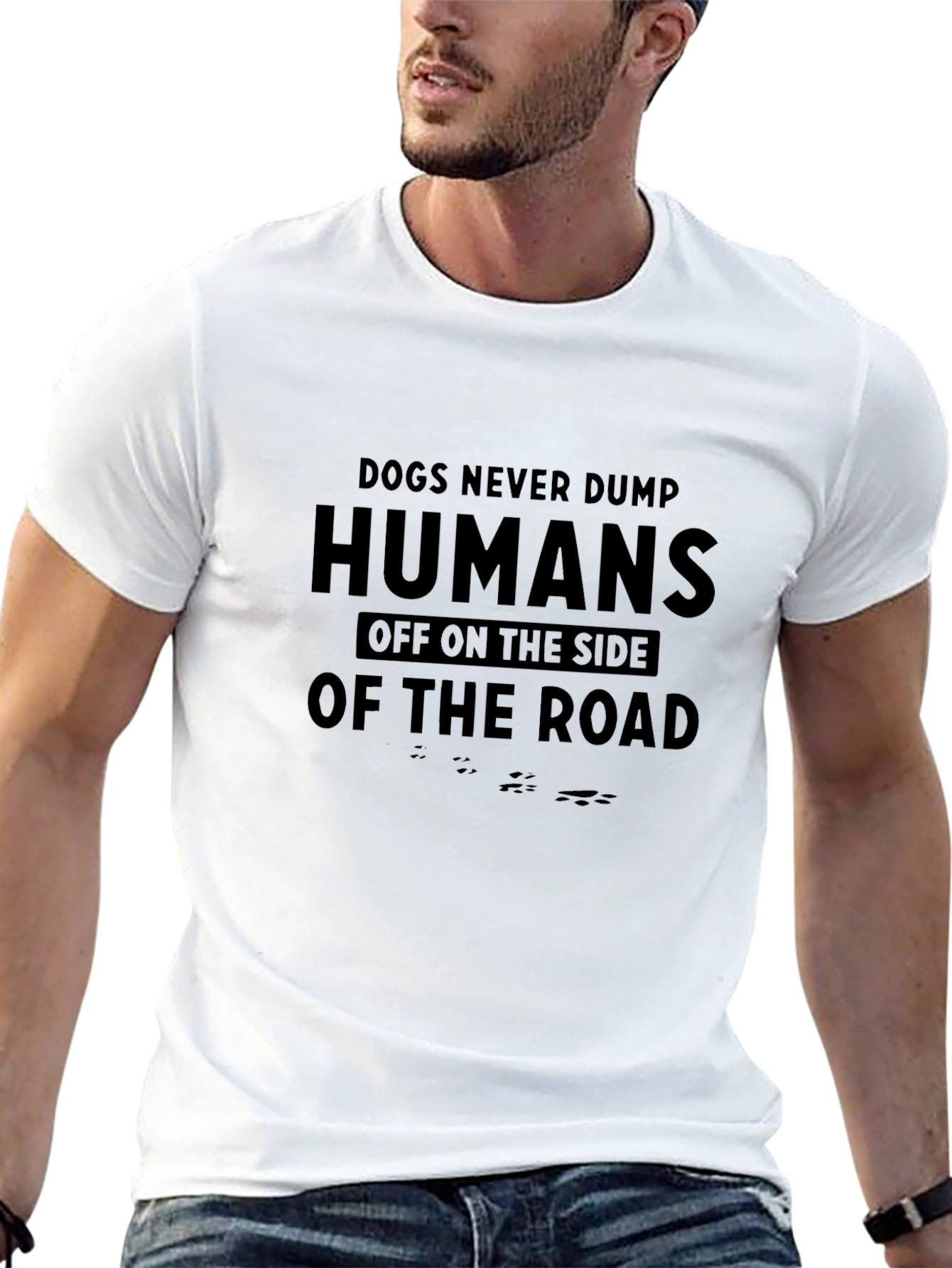 Dogs Never Dump Humans T-Shirt