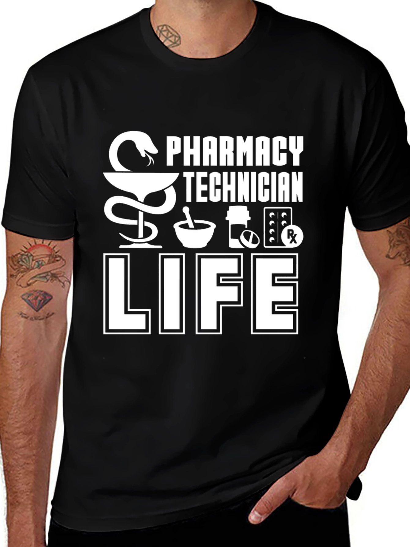 Pharmacy Technician Life T-Shirt - Medical Profession Tee