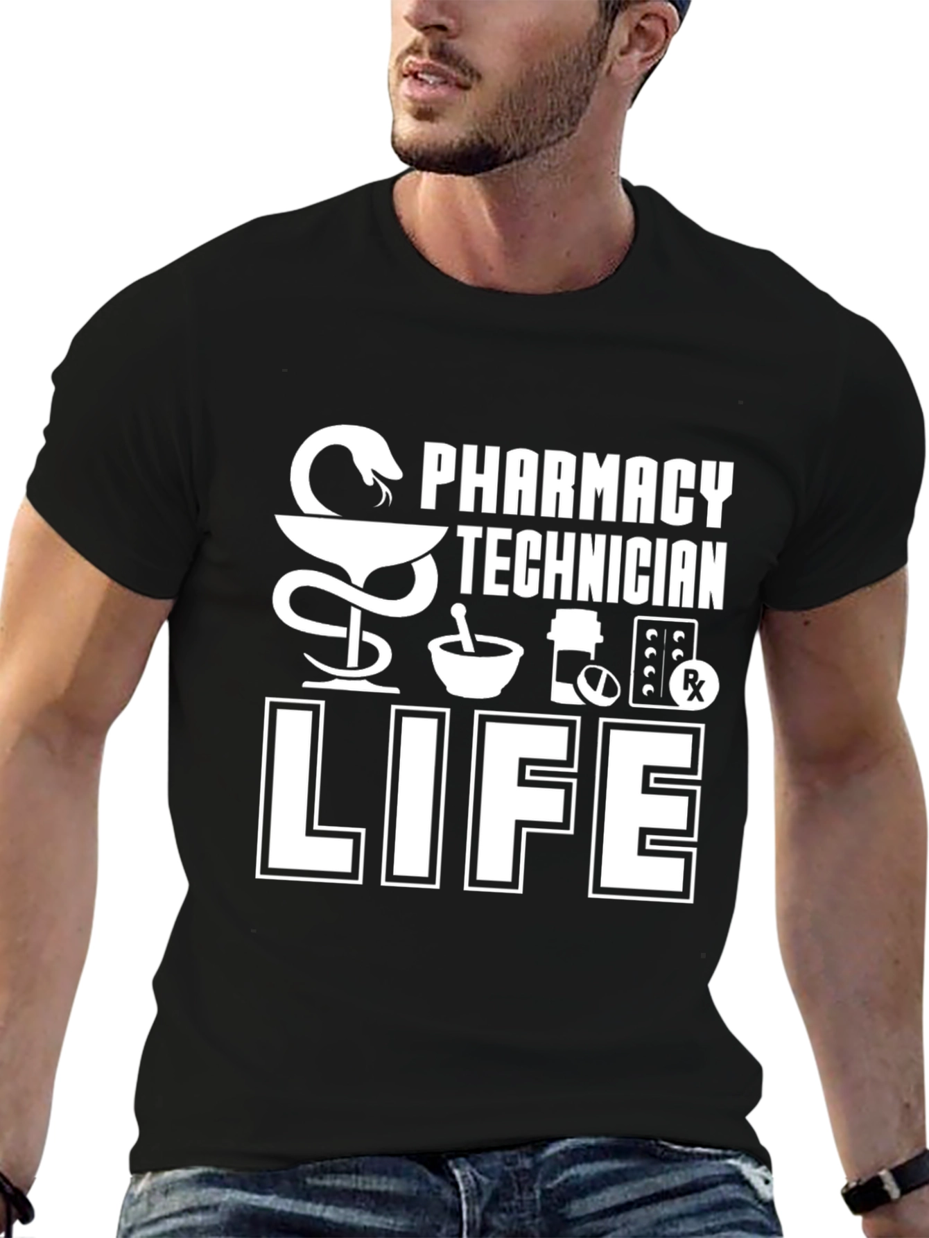 Pharmacy Technician Life T-Shirt - Medical Profession Tee