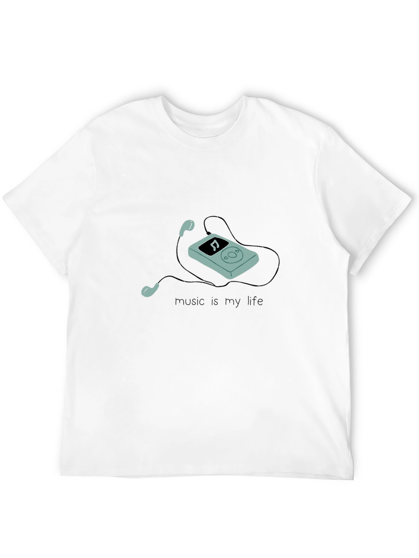 Music is My Life Graphic T-Shirt