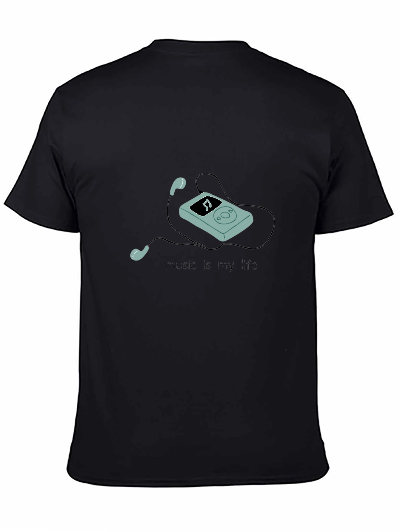Music is My Life Graphic T-Shirt