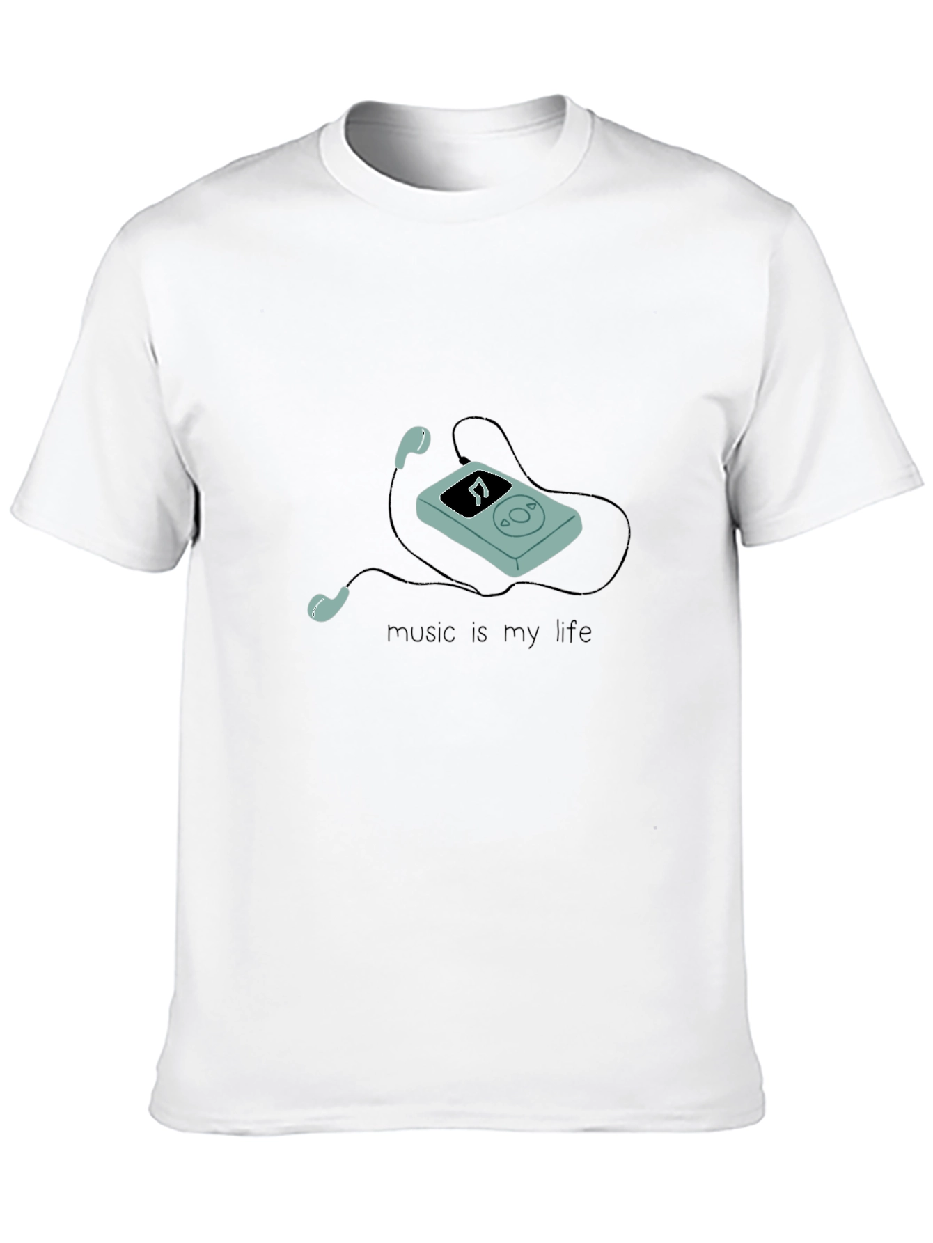 Music is My Life Graphic T-Shirt
