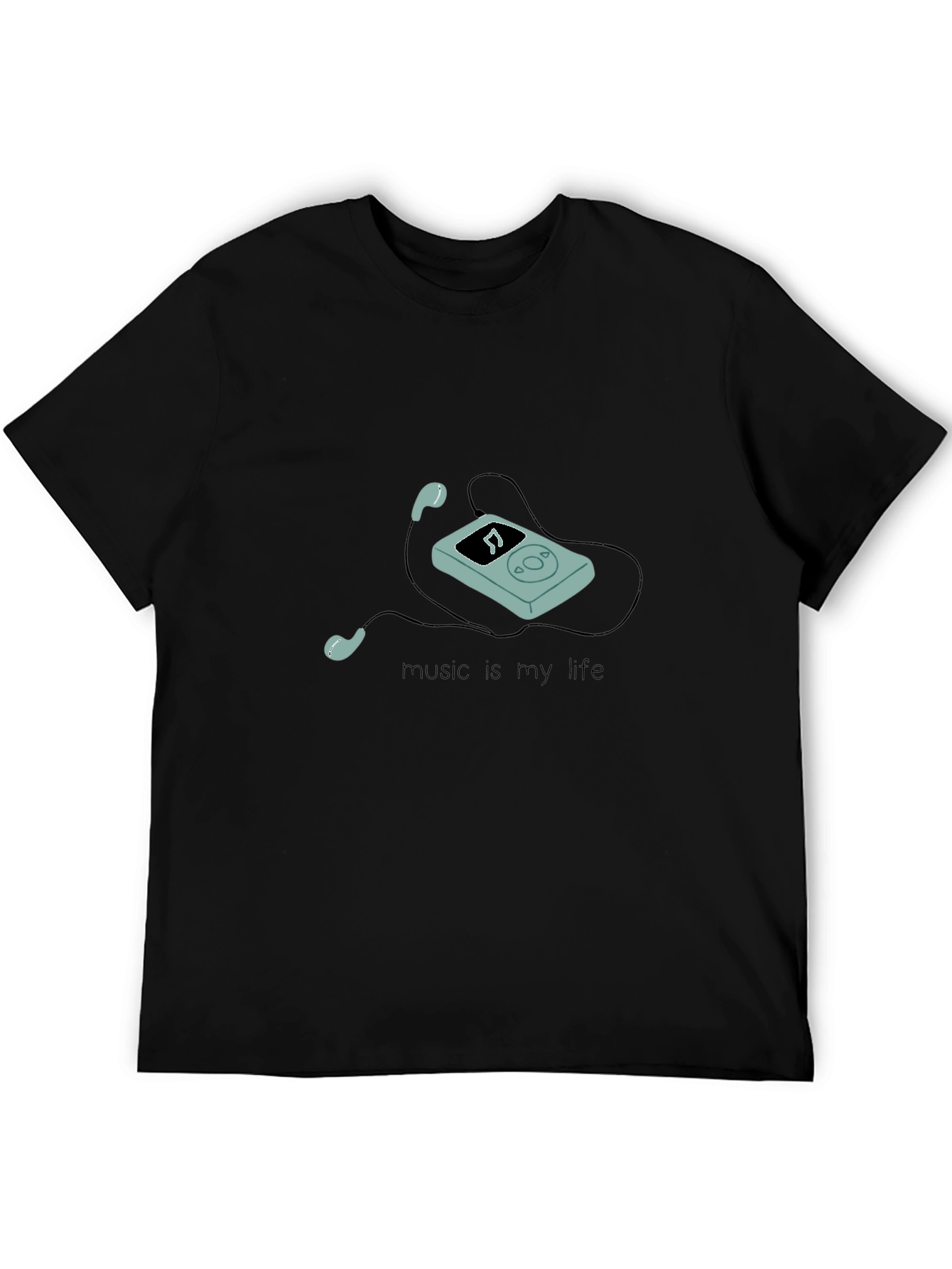 Music is My Life Graphic T-Shirt