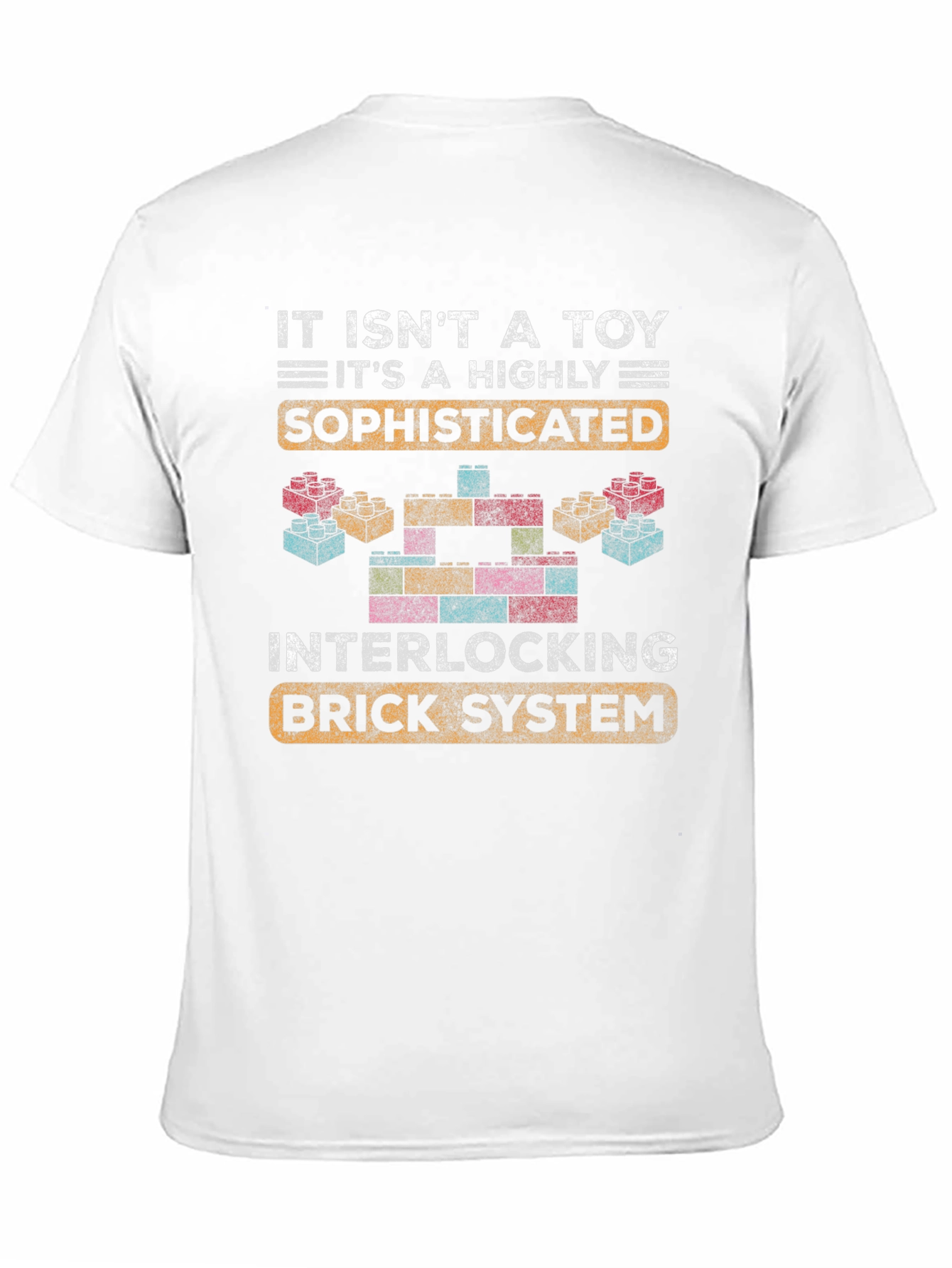 Sophisticated Interlocking Brick System T-Shirt