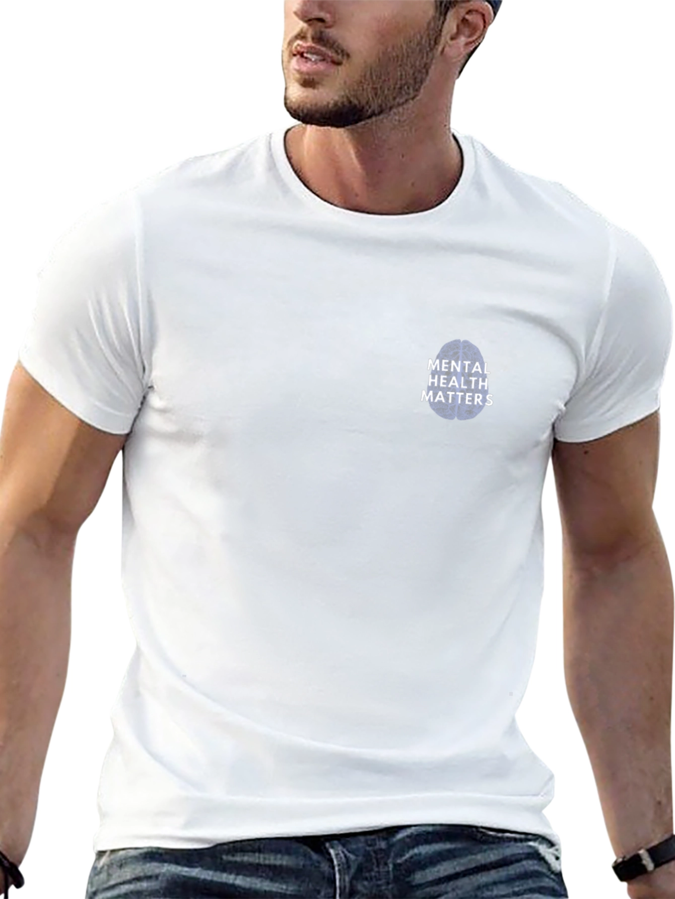 Mental Health Matters T-Shirt - Classic Black Tee