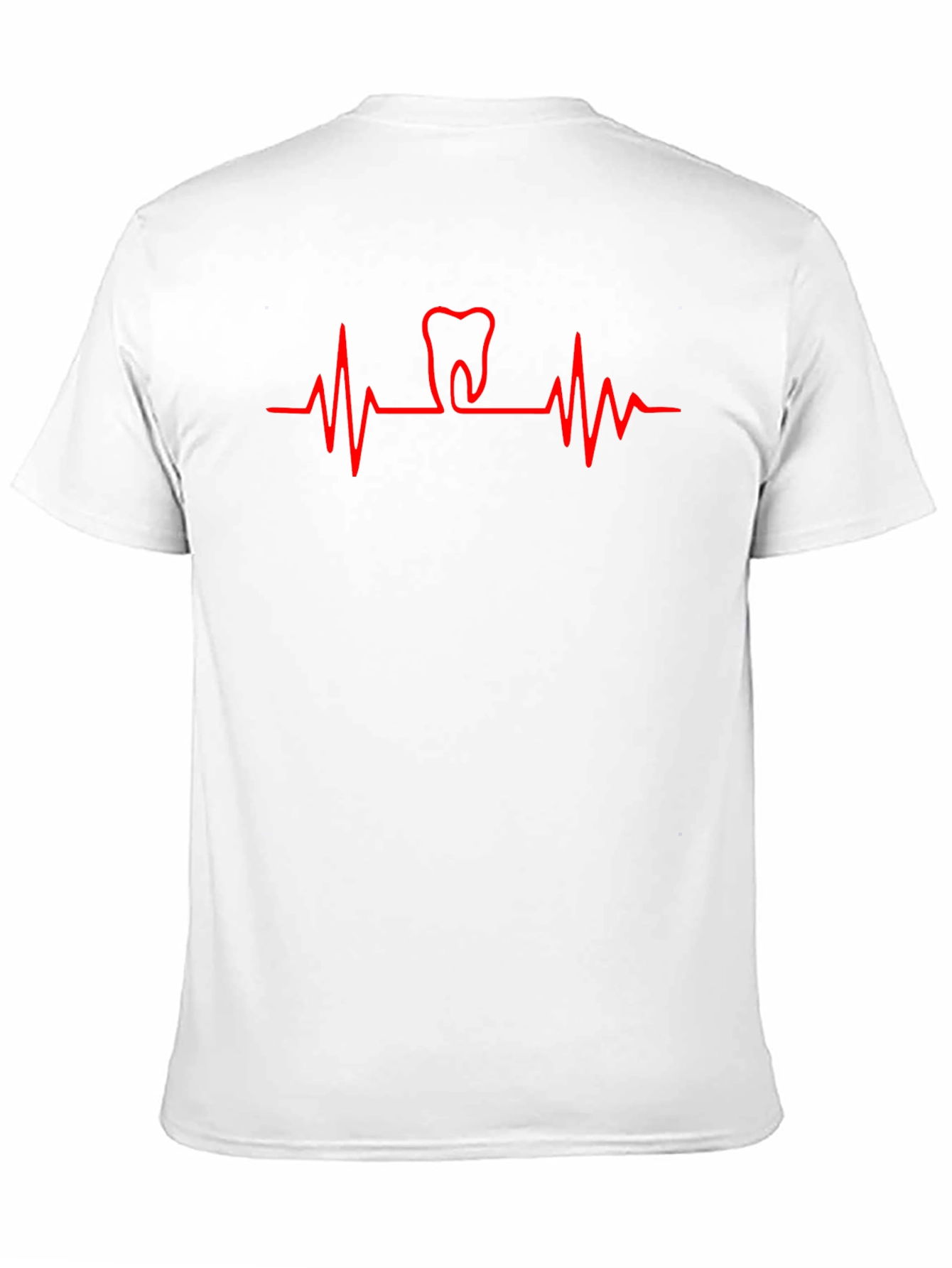 Dentist Heartbeat T-Shirt - Black