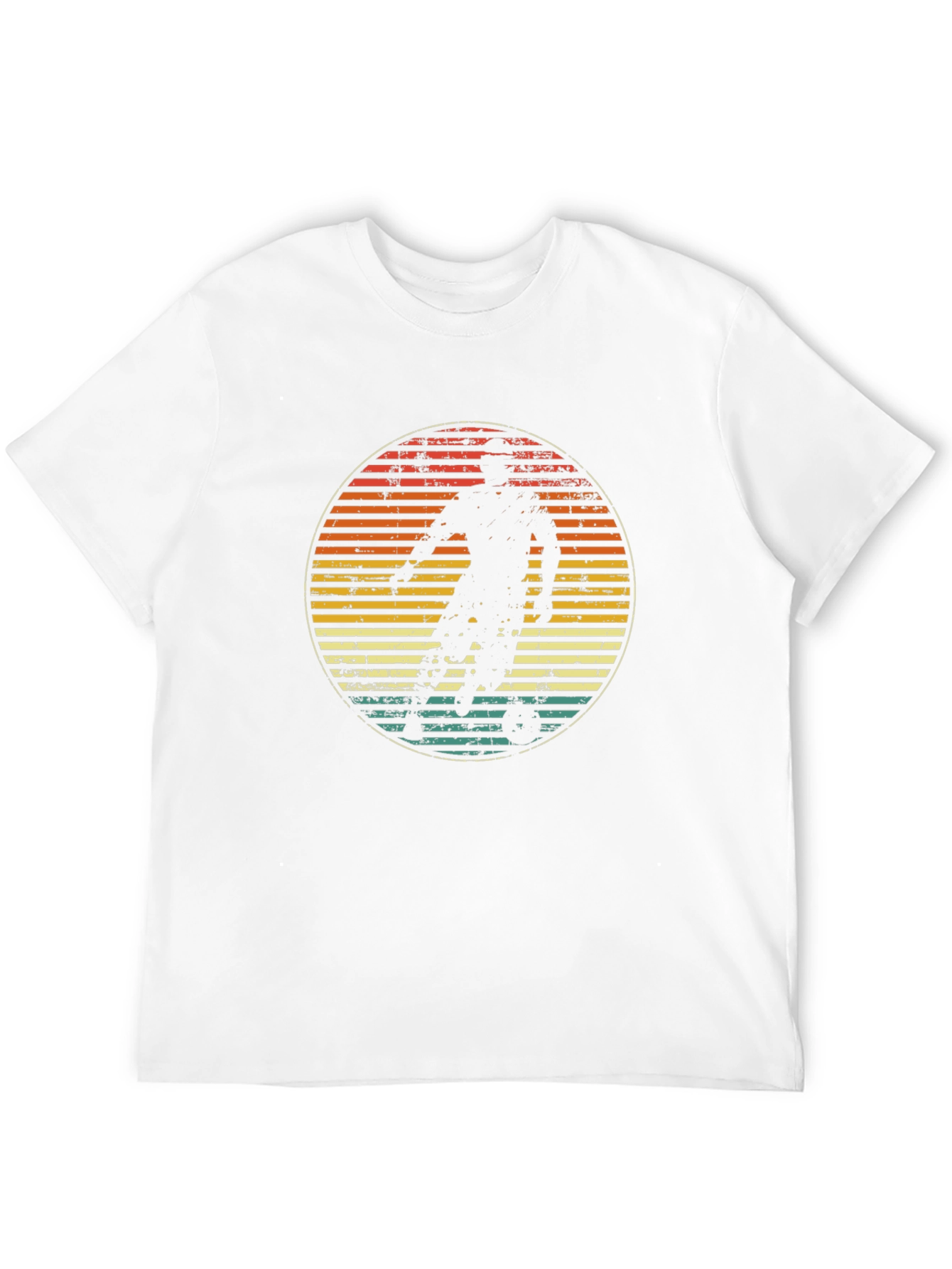 Retro Soccer Player Graphic T-Shirt