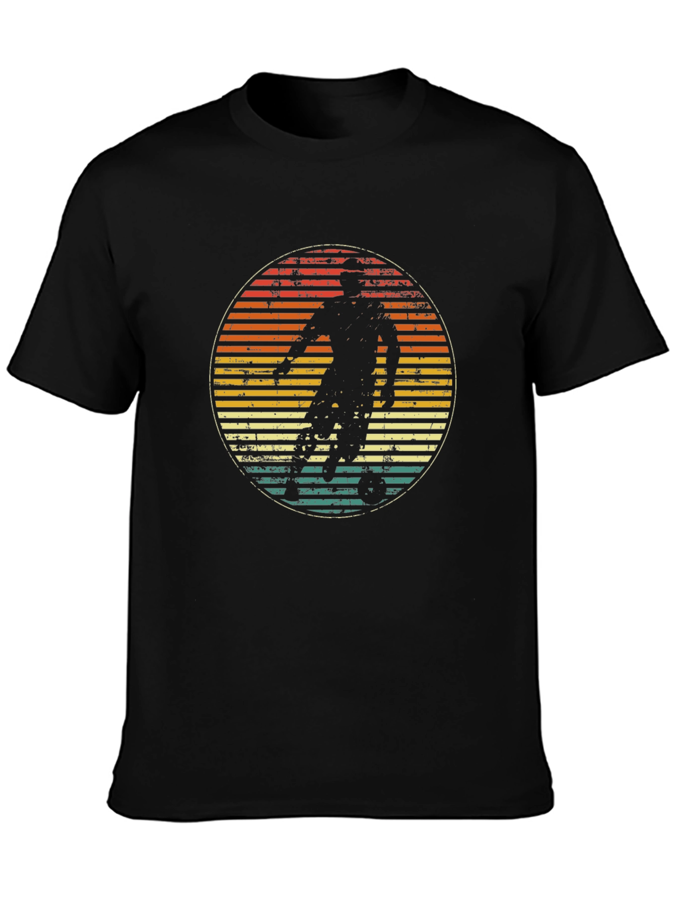 Retro Soccer Player Graphic T-Shirt