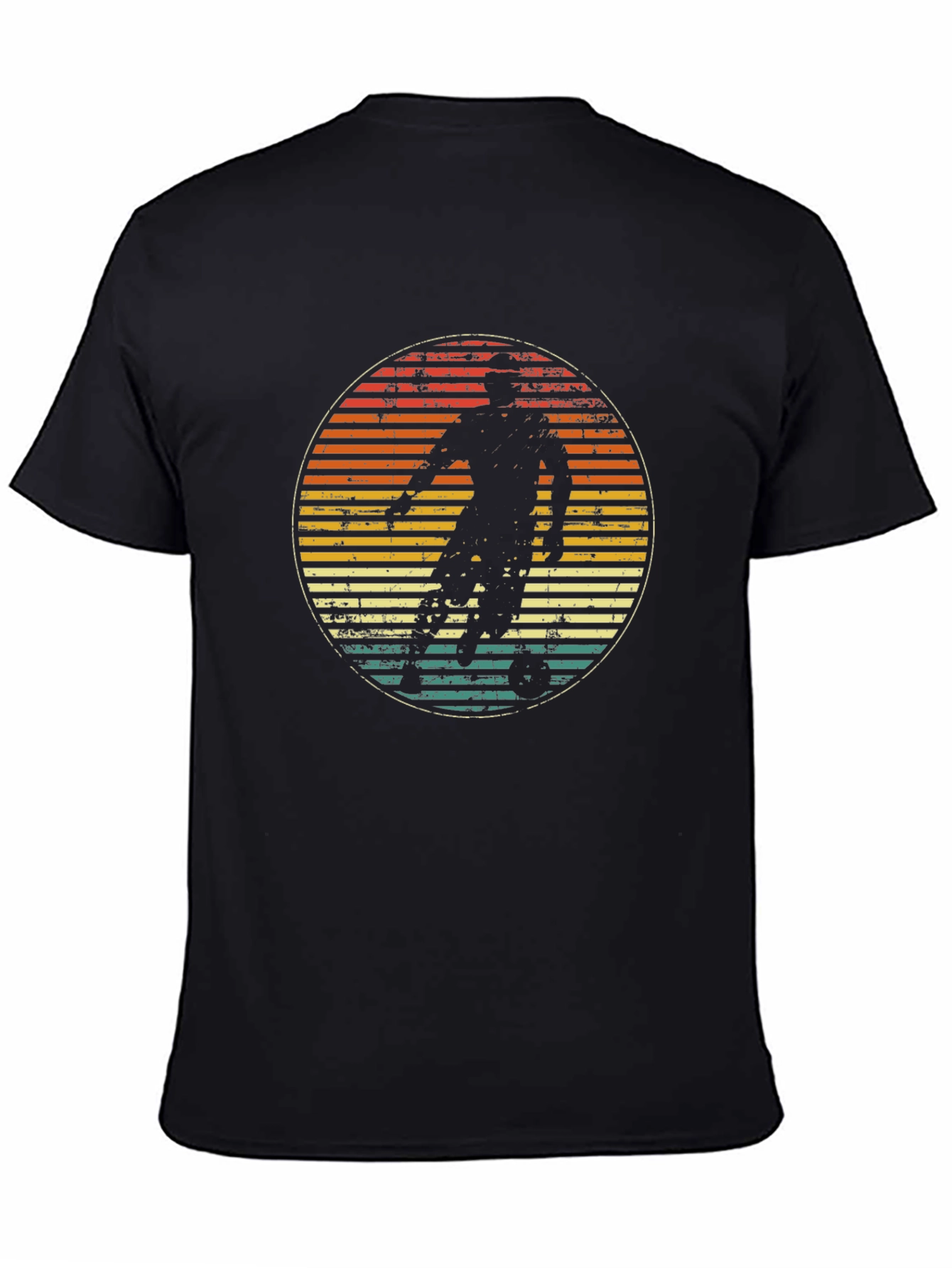 Retro Soccer Player Graphic T-Shirt