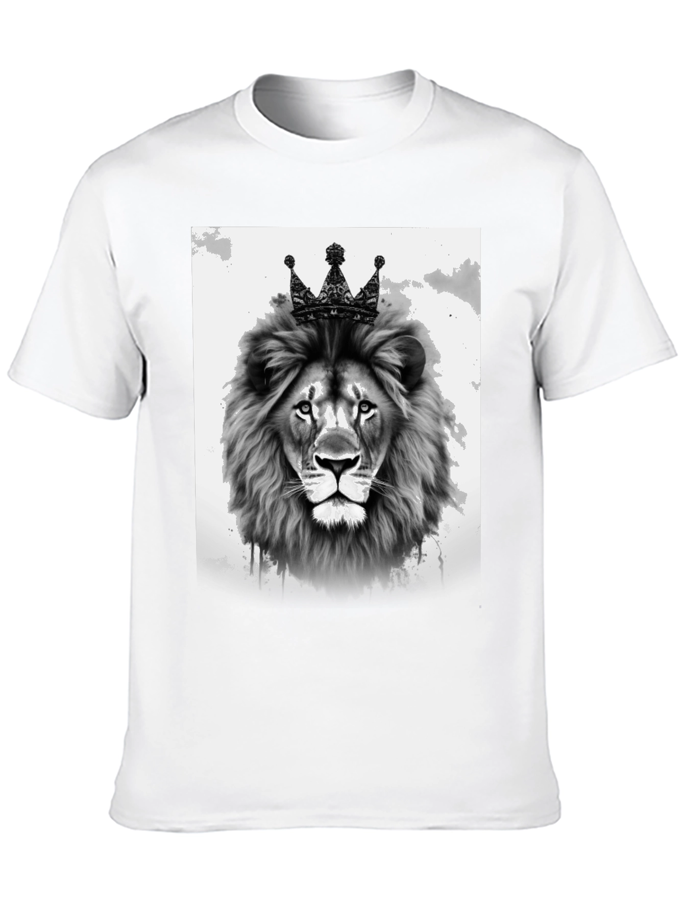 Lion King Graphic T-Shirt - Black Cotton Tee