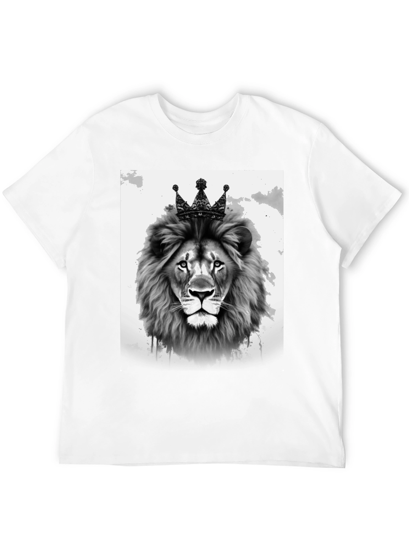 Lion King Graphic T-Shirt - Black Cotton Tee