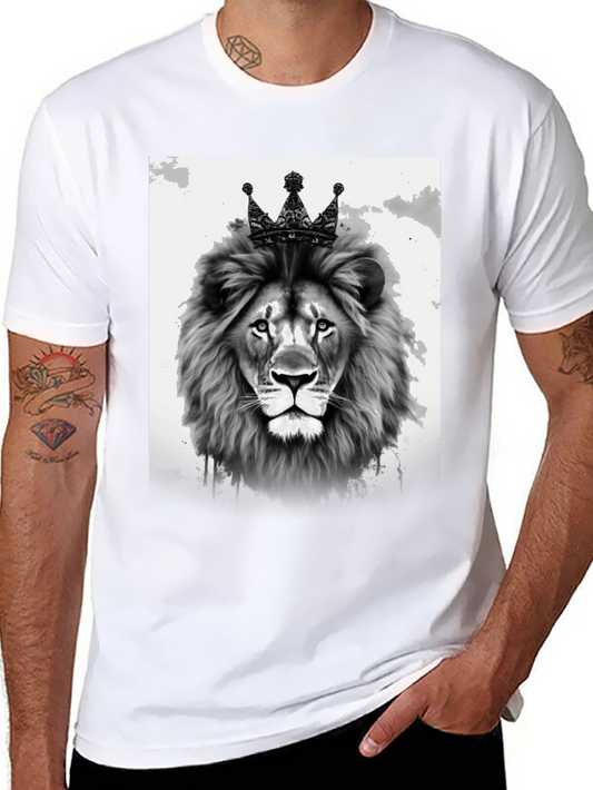 Lion King Graphic T-Shirt - Black Cotton Tee