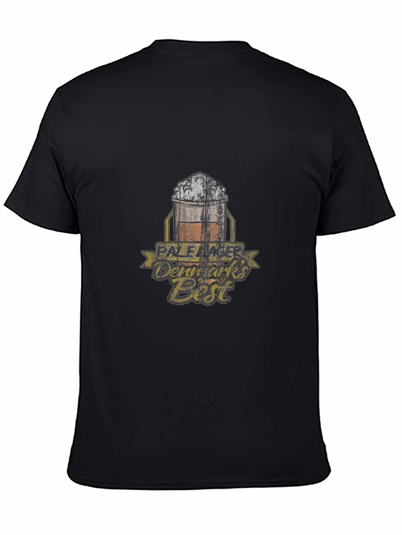 Denmarks Best Pale Lager T-Shirt - Black