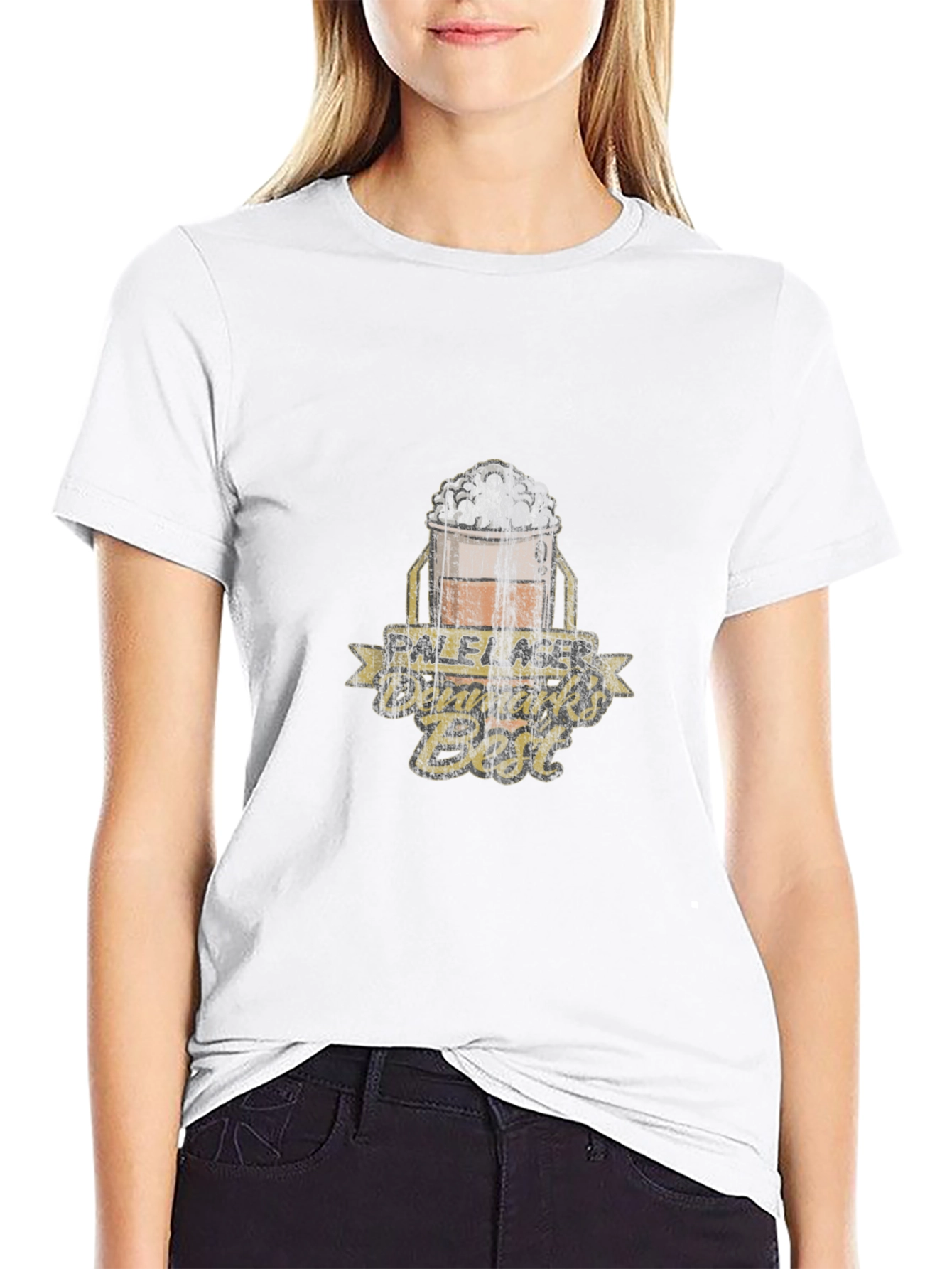 Denmarks Best Pale Lager T-Shirt - Black