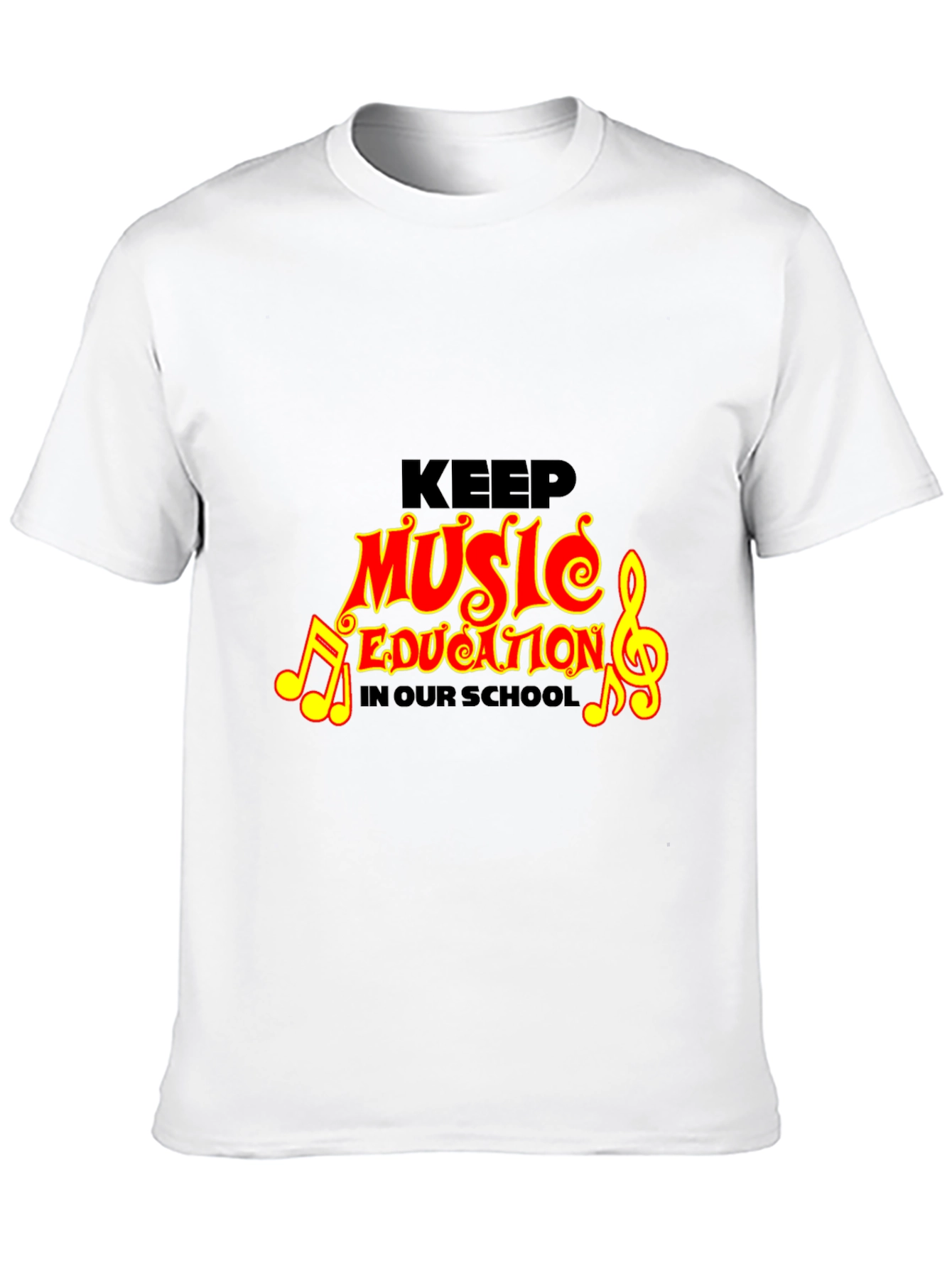 Music Education T-Shirt - Keep Music In Our Schools