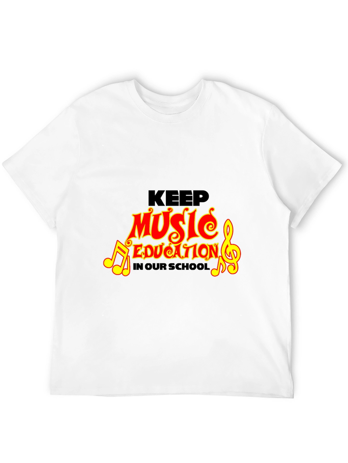 Music Education T-Shirt - Keep Music In Our Schools