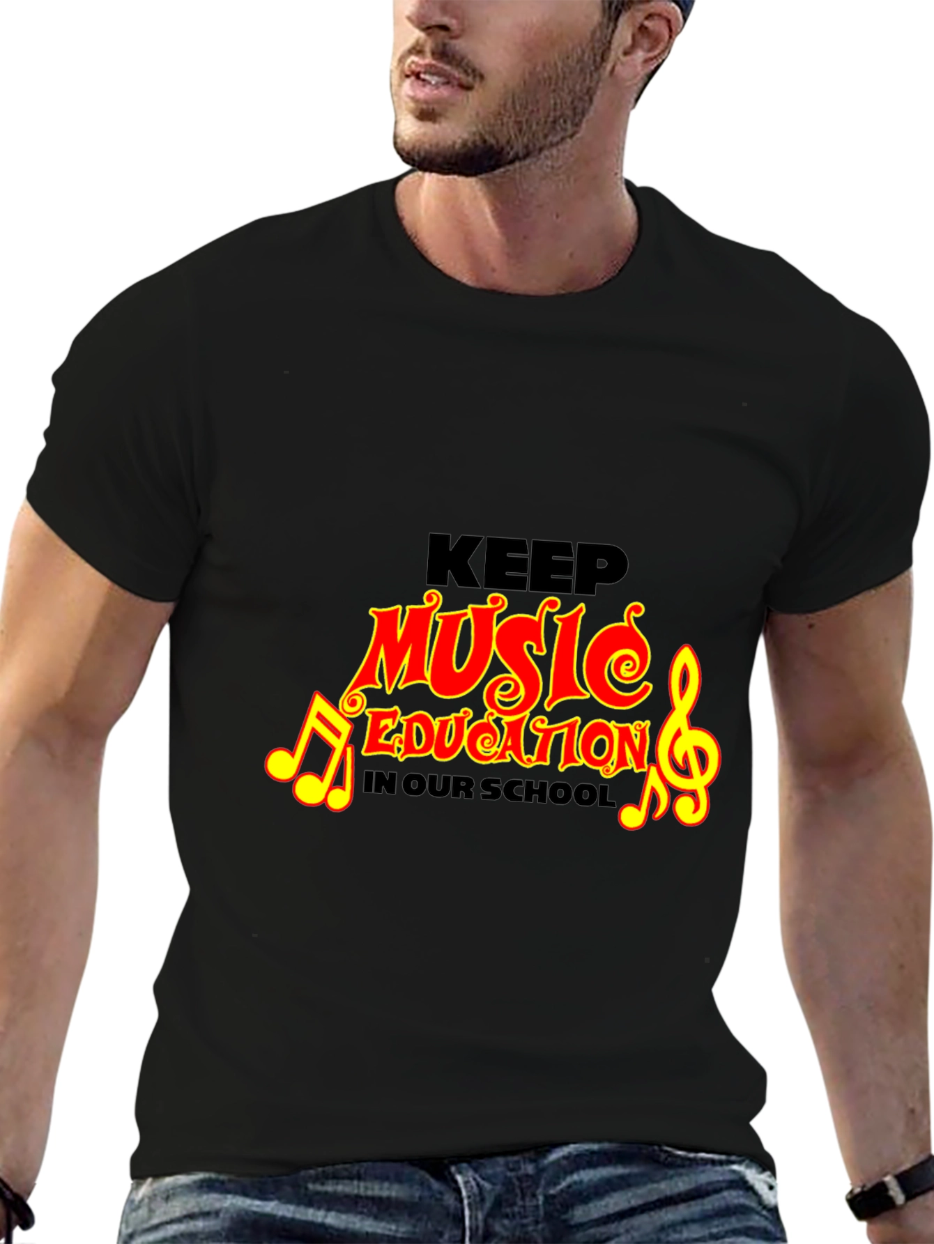 Music Education T-Shirt - Keep Music In Our Schools