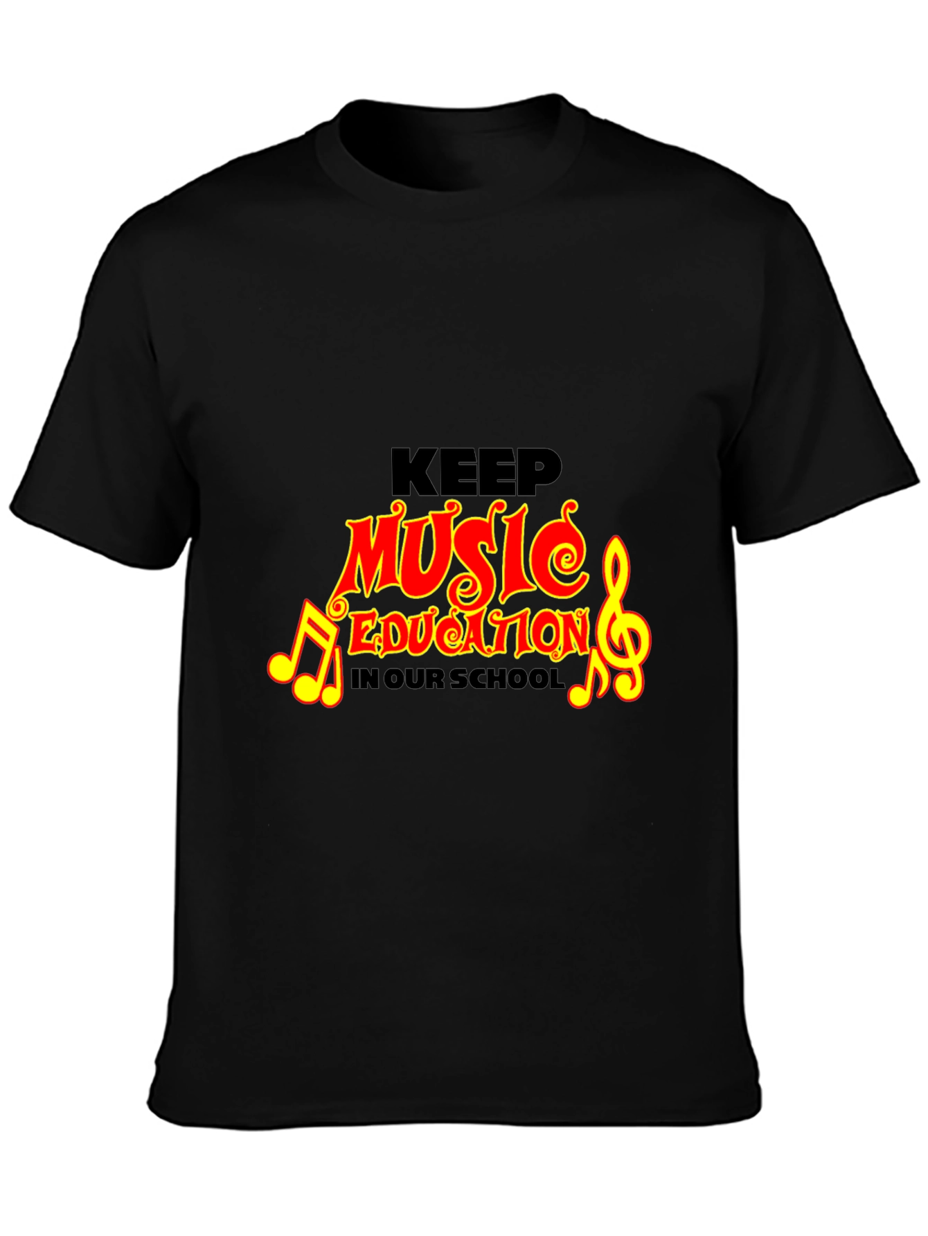 Music Education T-Shirt - Keep Music In Our Schools