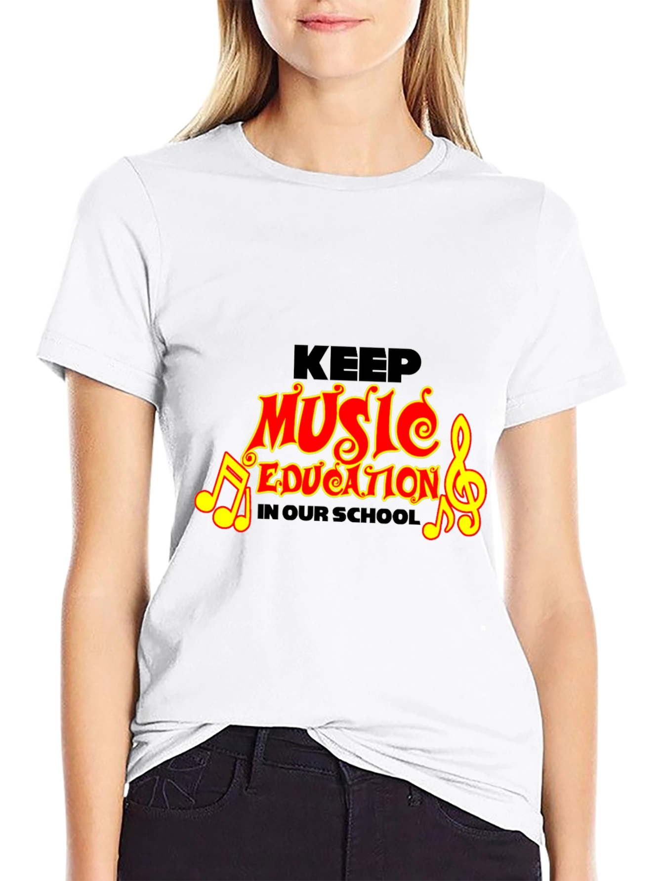 Music Education T-Shirt - Keep Music In Our Schools