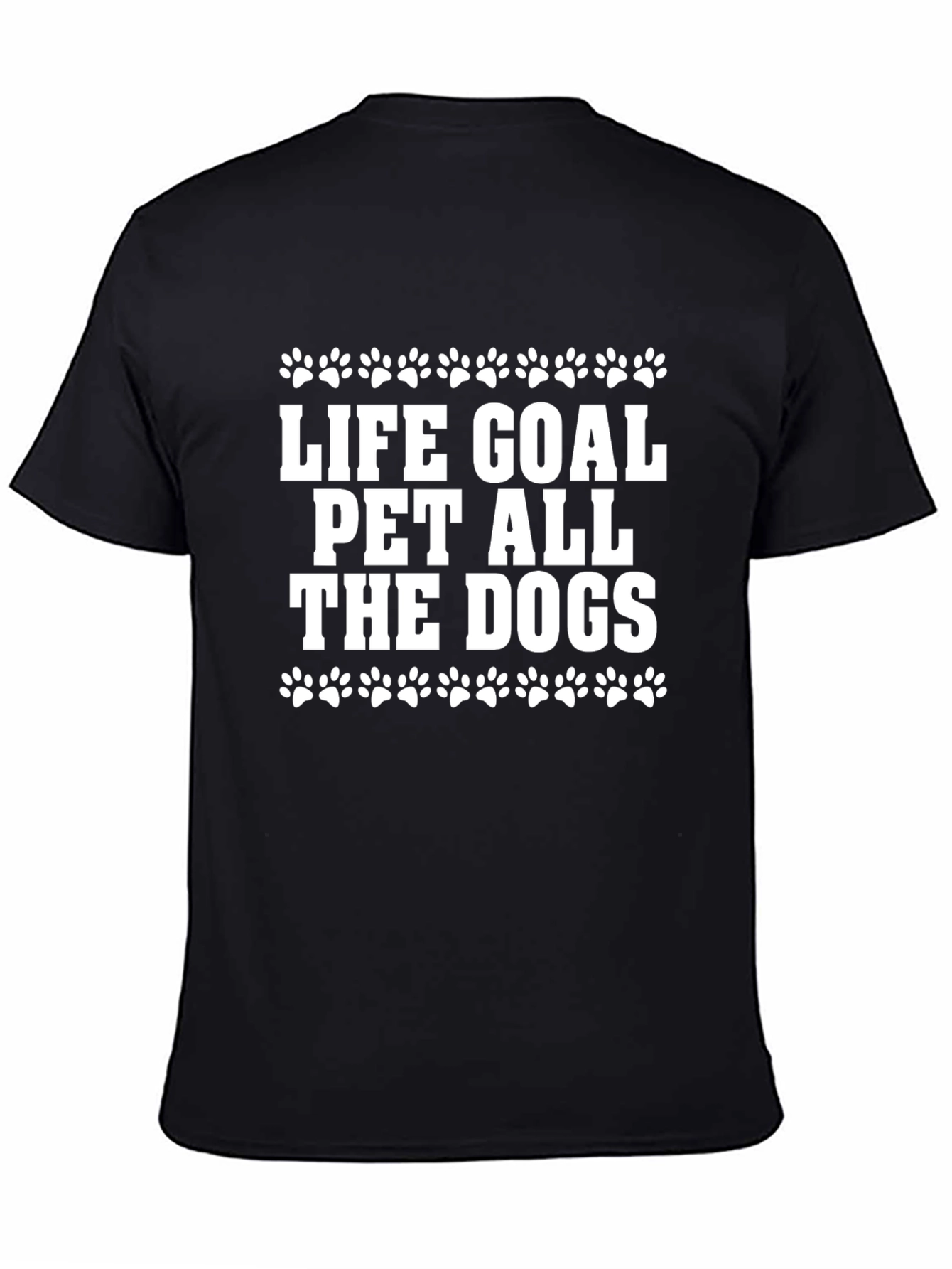 Life Goal Pet All The Dogs Graphic Tee