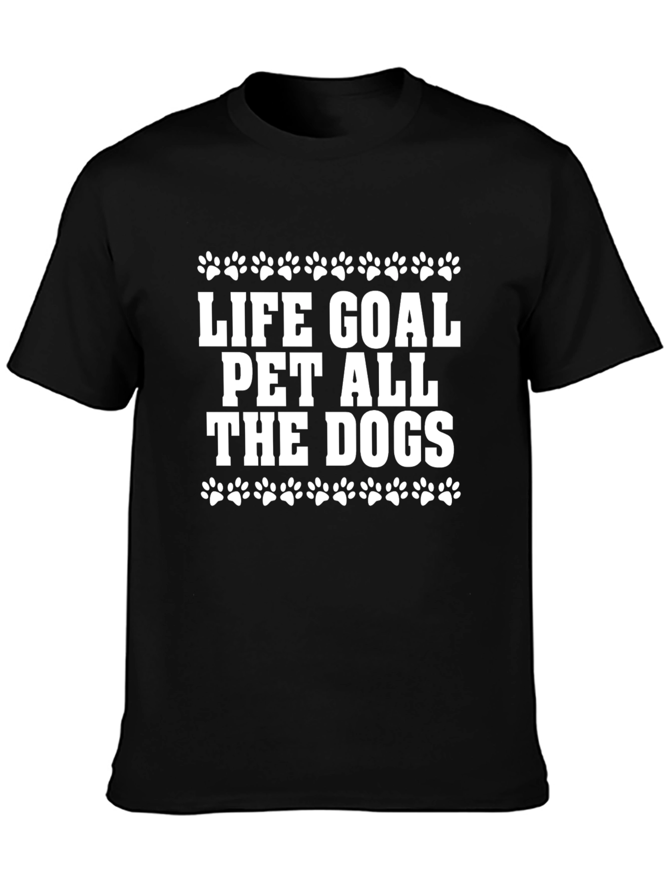 Life Goal Pet All The Dogs Graphic Tee