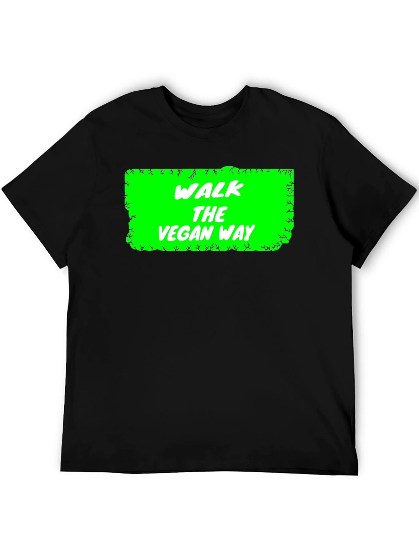 Walk The Vegan Way T-Shirt - Graphic Tee