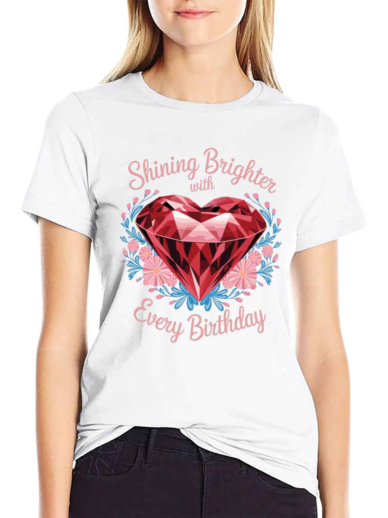 Shining Brighter Birthday T-Shirt