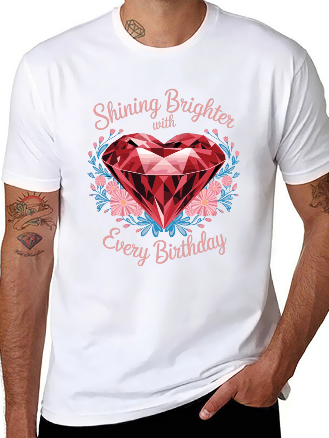 Shining Brighter Birthday T-Shirt