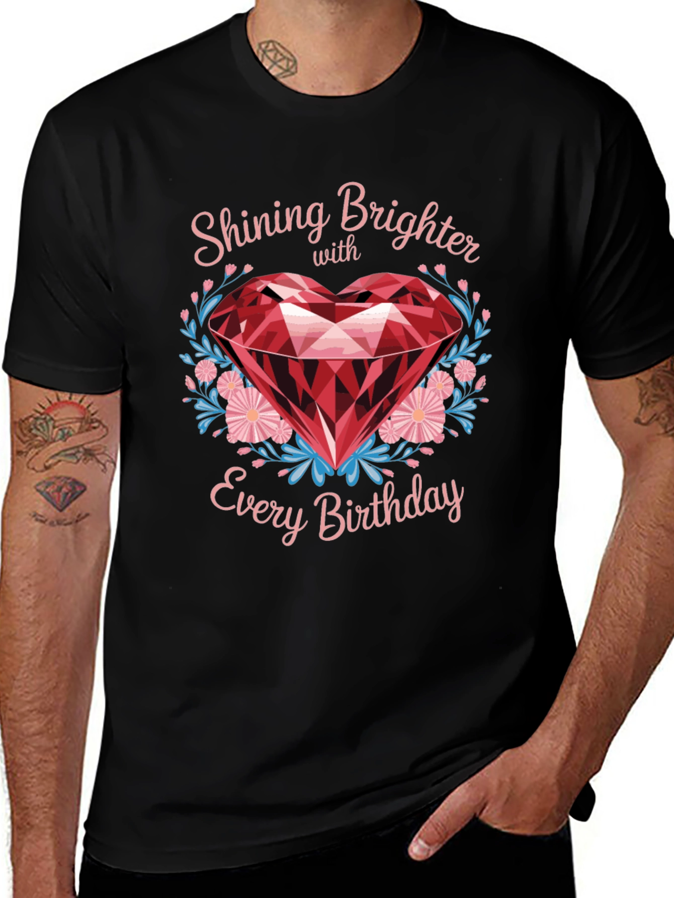 Shining Brighter Birthday T-Shirt