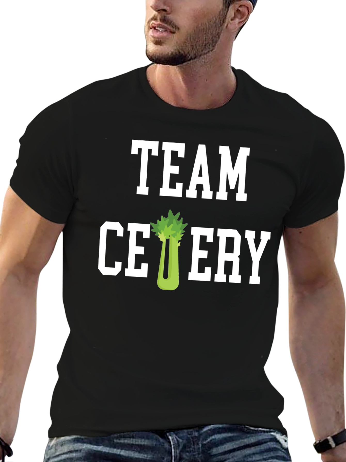 Team Celery T-Shirt - Funny Vegetarian Graphic Tee